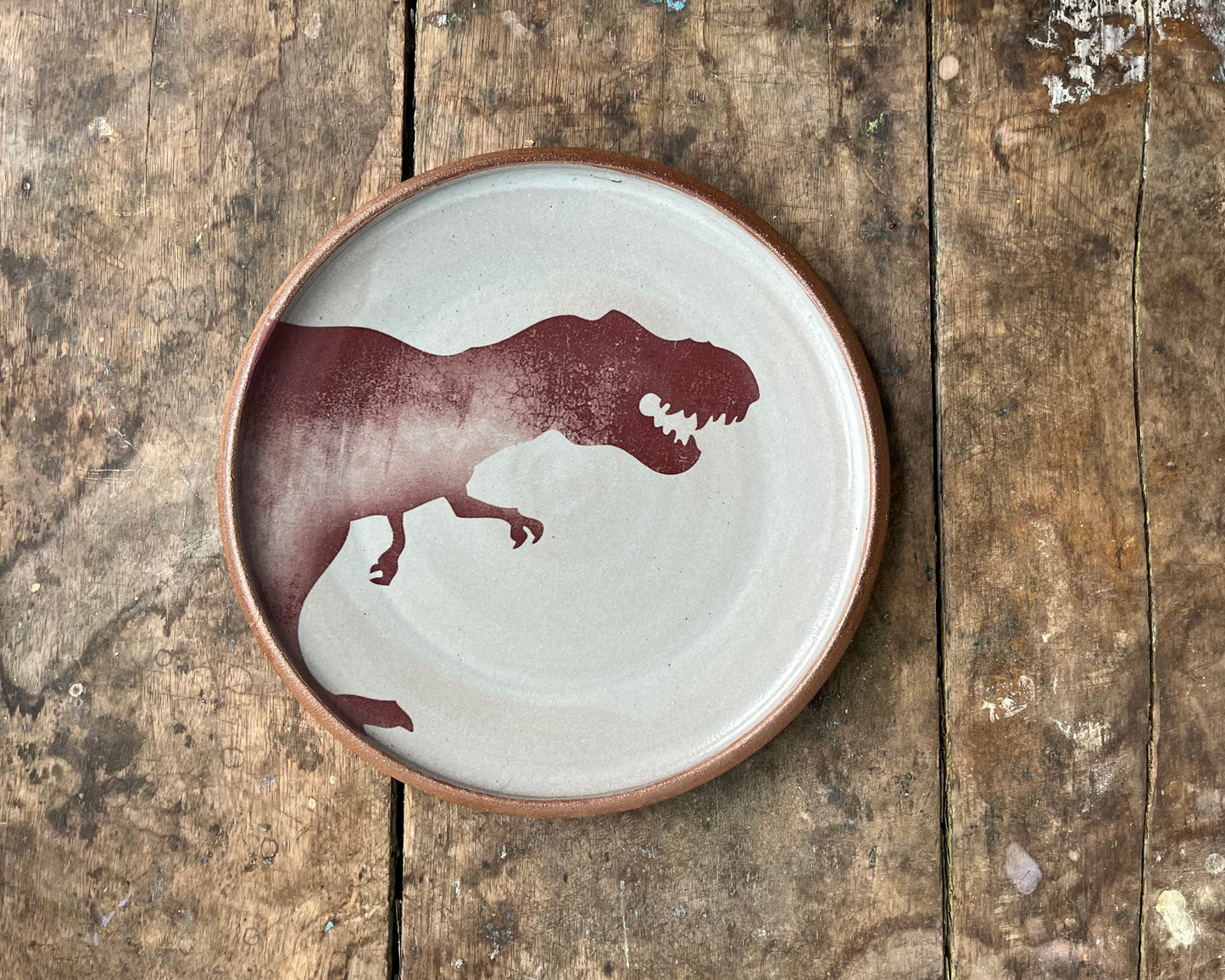 T-Rex Side Plate - blue