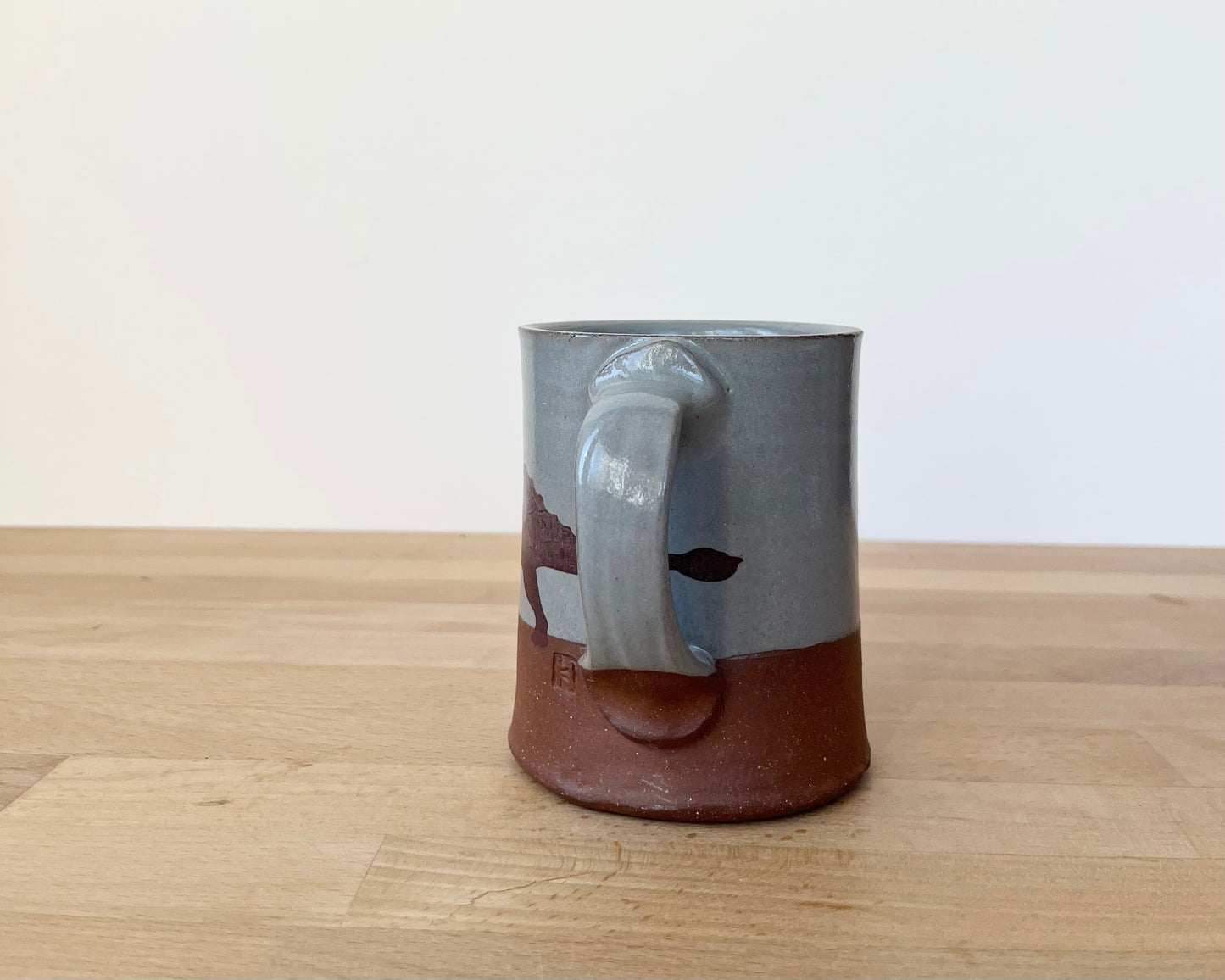 Ankylosaurus Mug - blue