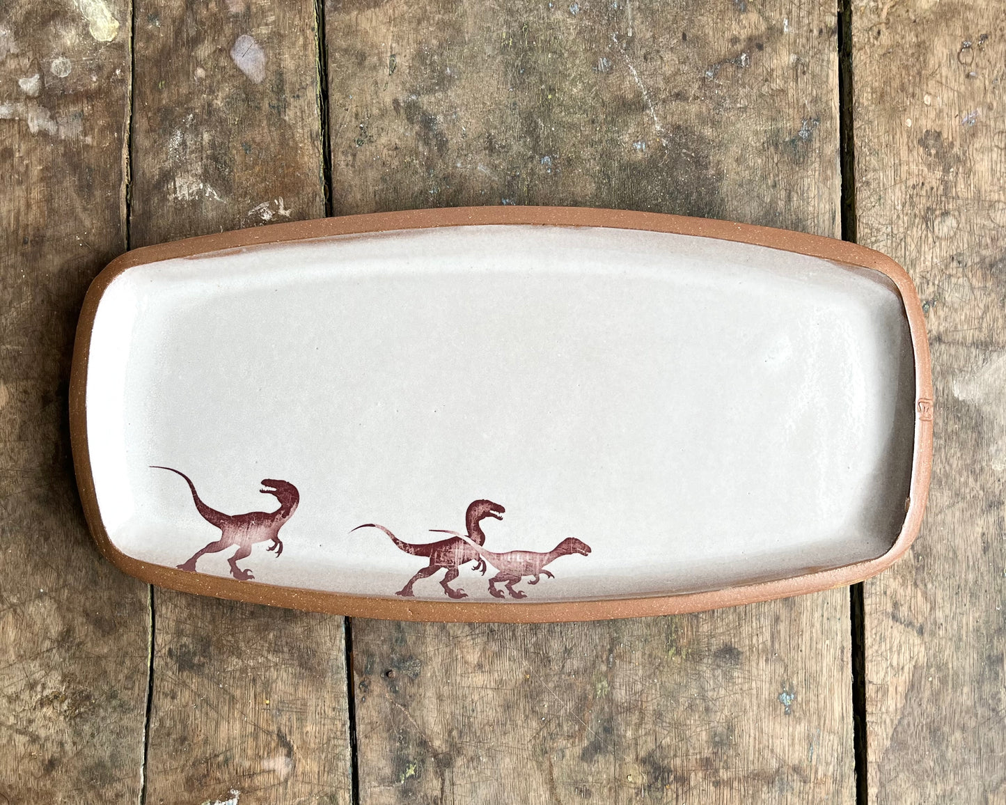 Velociraptor Pack medium Rectangle Plate
