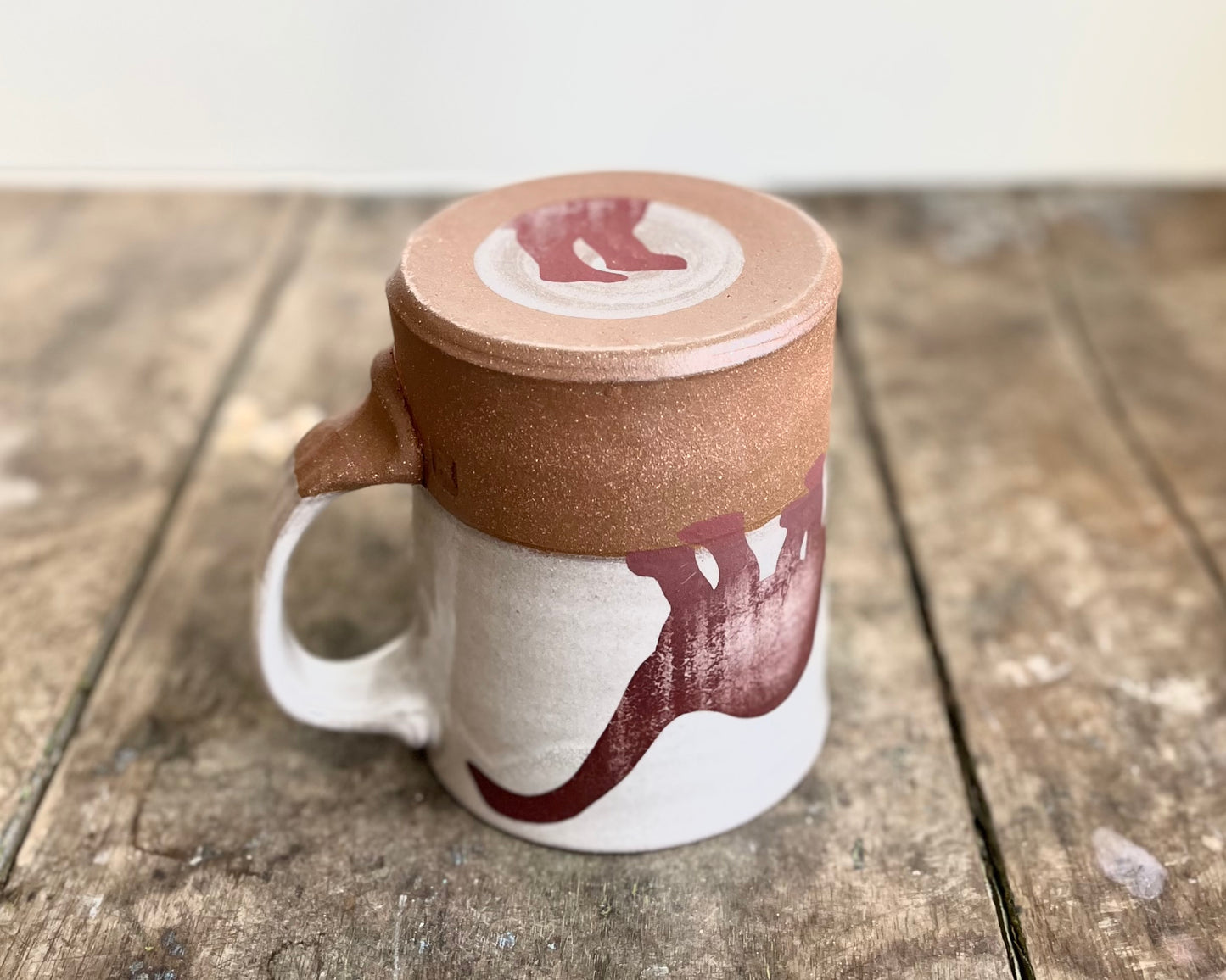 Diplodocus Mug - white