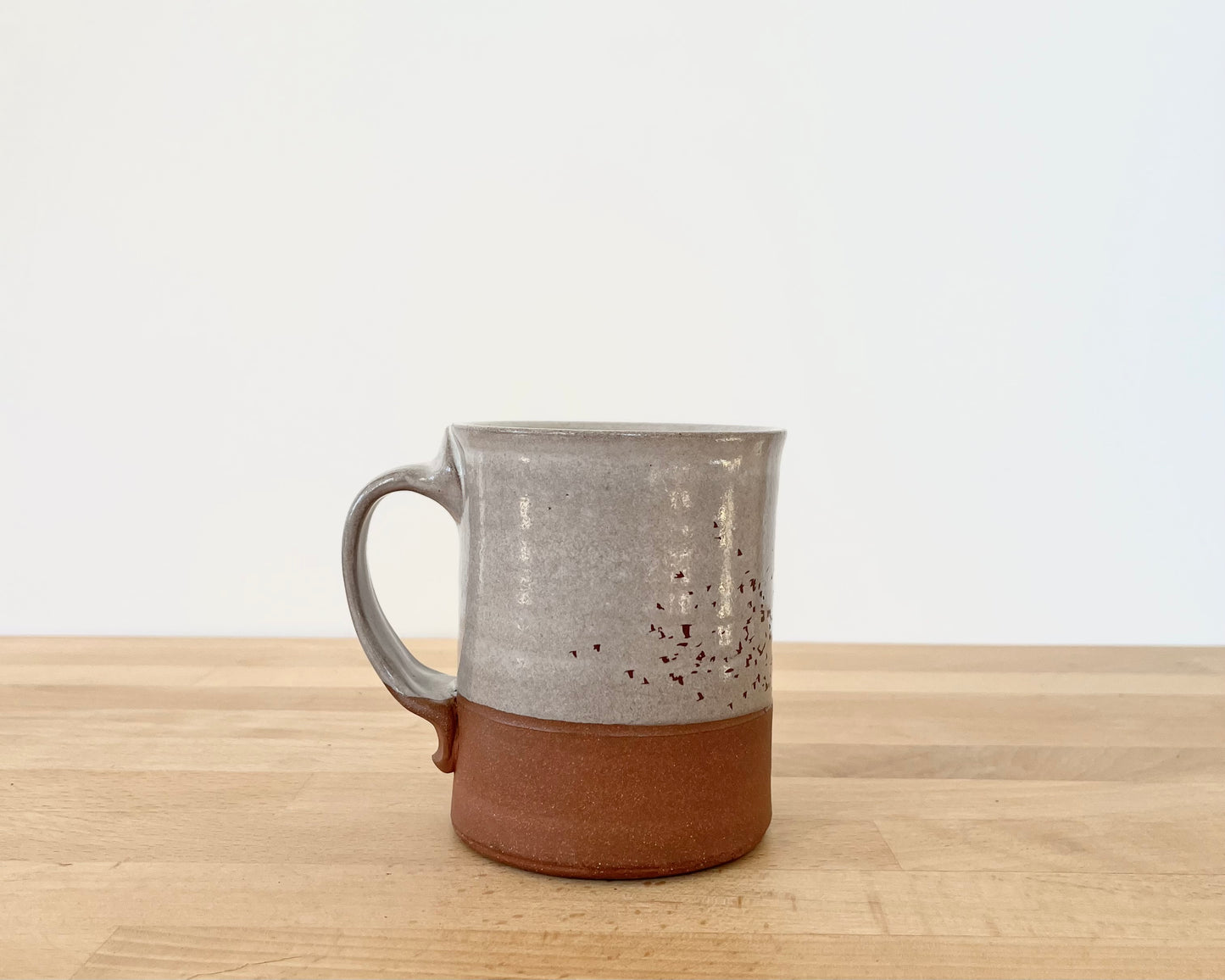 Flock of Birds Mug with two gold birds