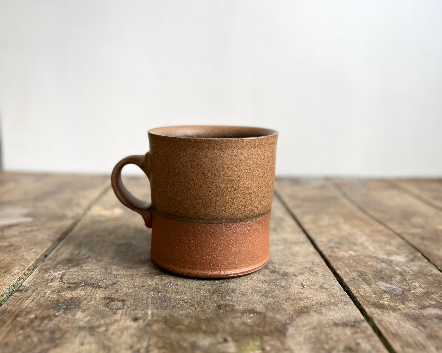 Gold T-Rex Americano Mug - brown matte