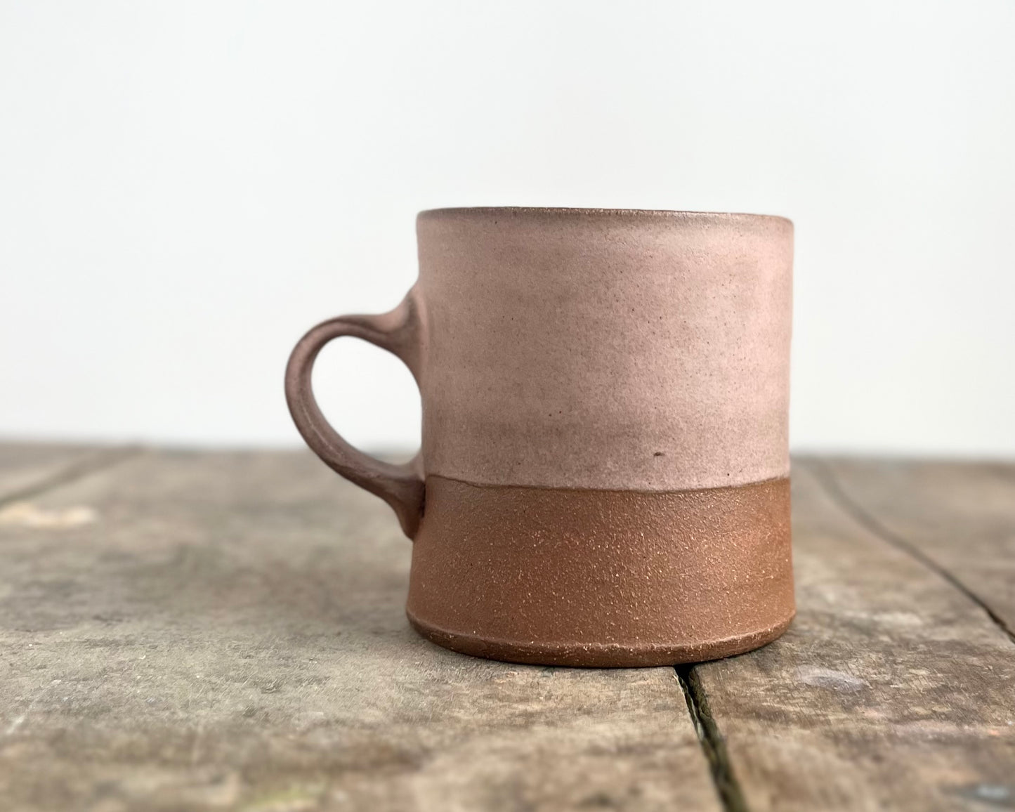 Gold T-Rex Americano Mug - pink matte