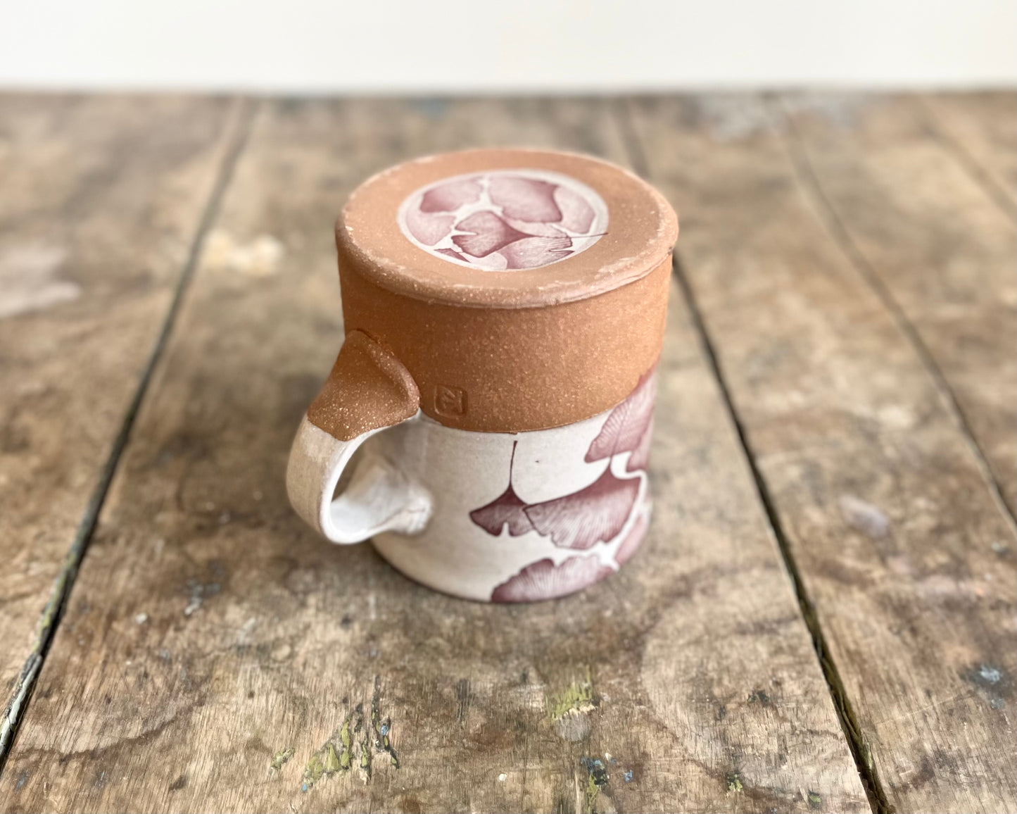 Ginkgo Americano Mug - white