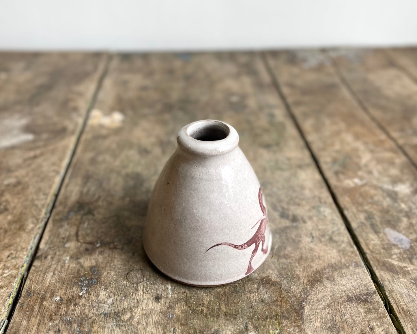 Velociraptor Bud Vase