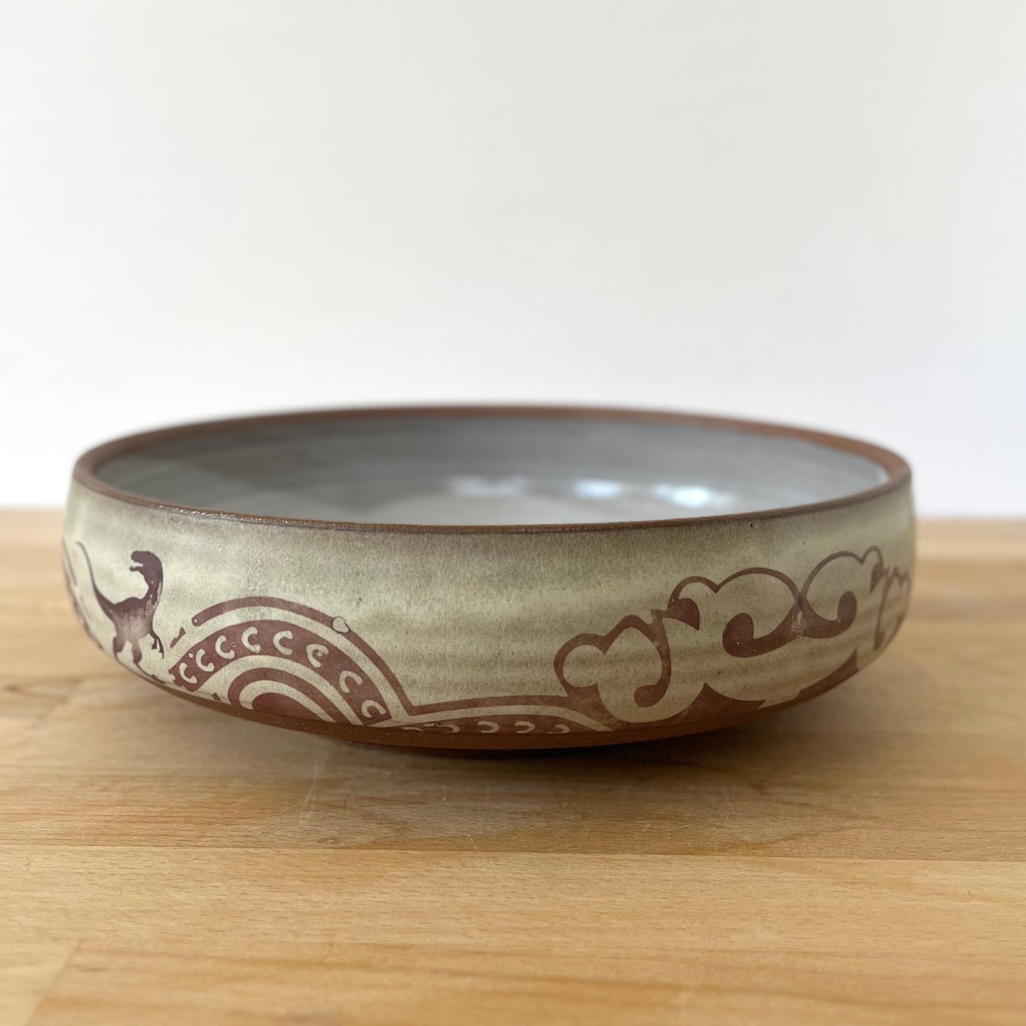 Velociraptor Pack Serving Bowl