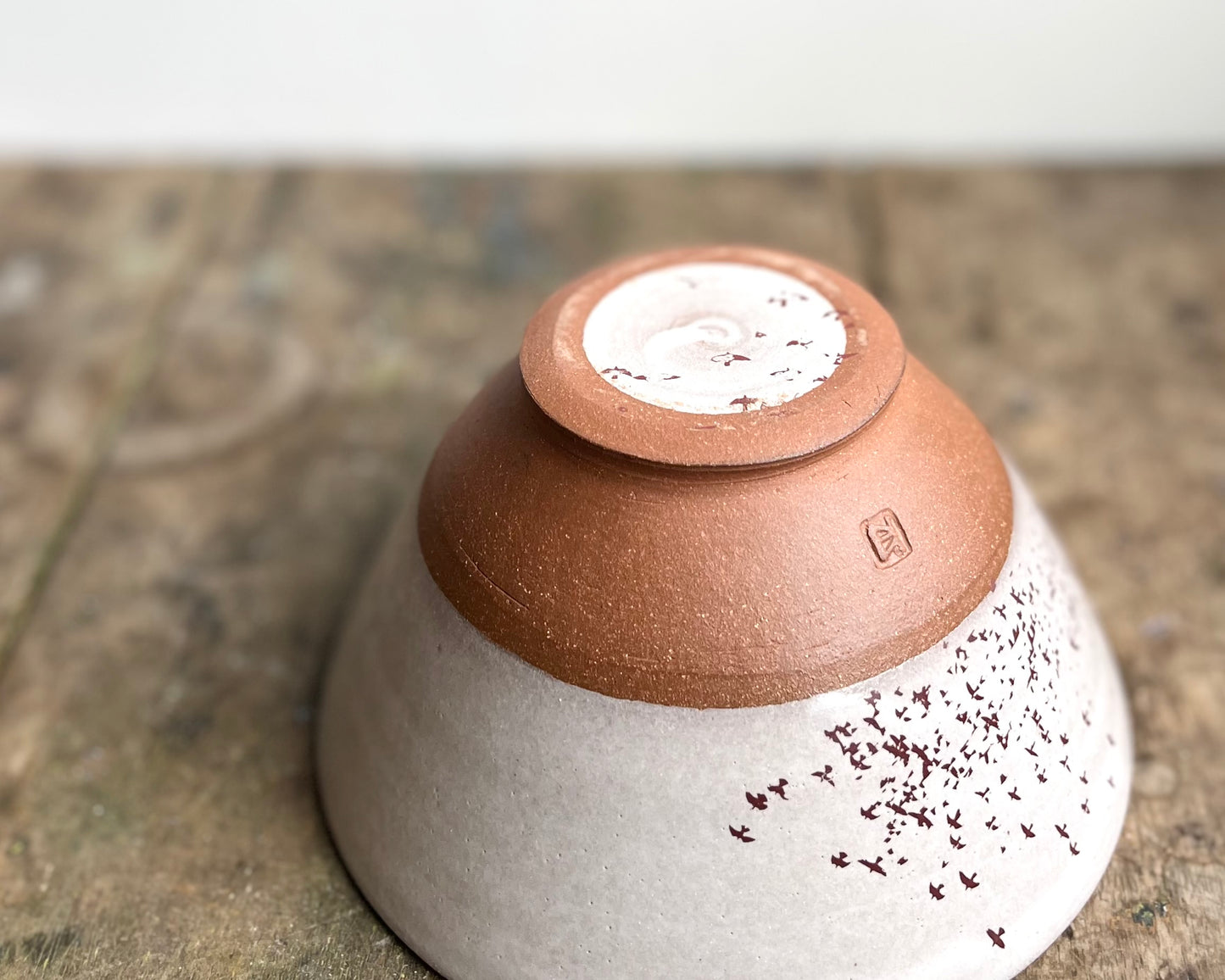 Flock of Birds Bowl - white