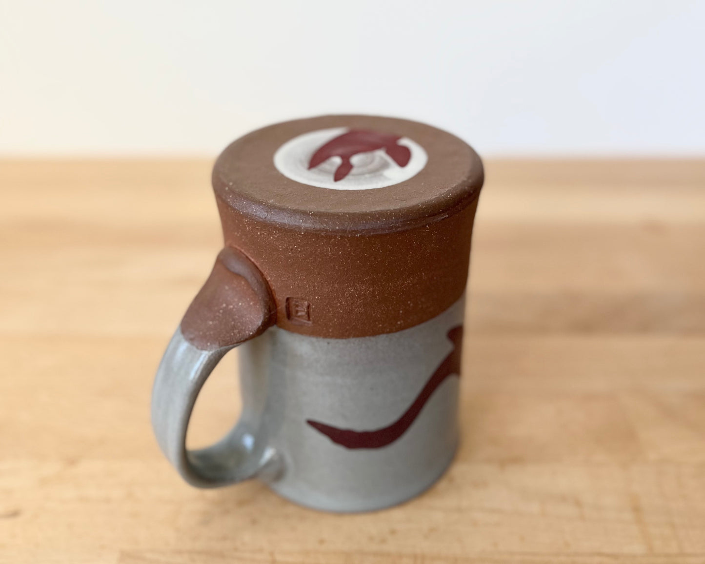 Plesiosaurus Mug - blue