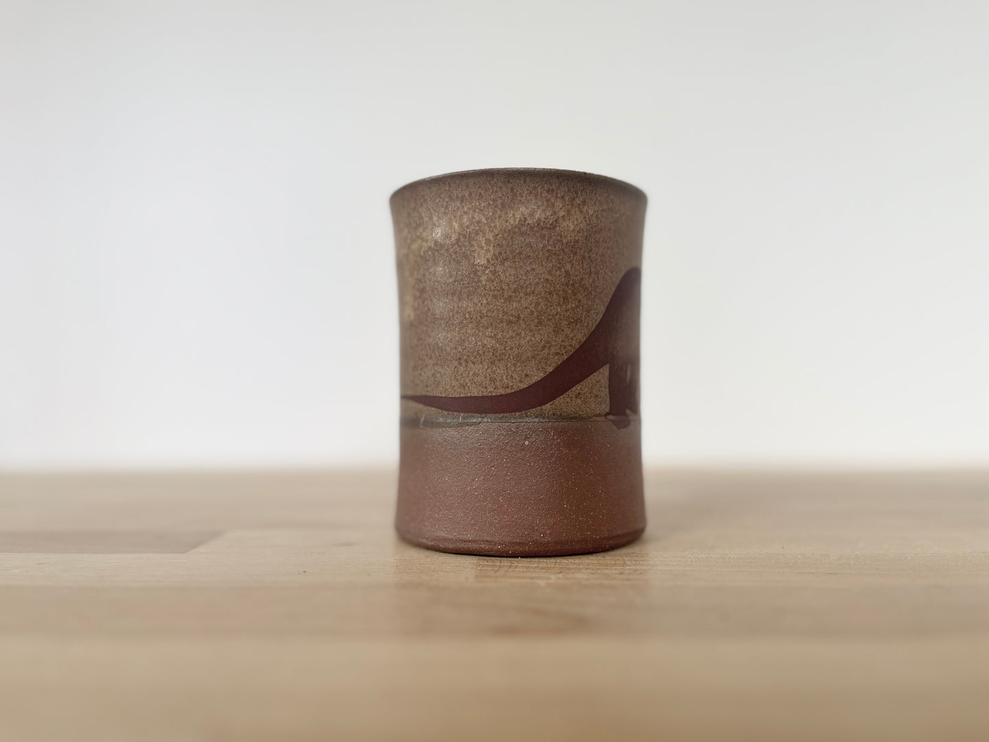 Diplodocus Mug - matte brown