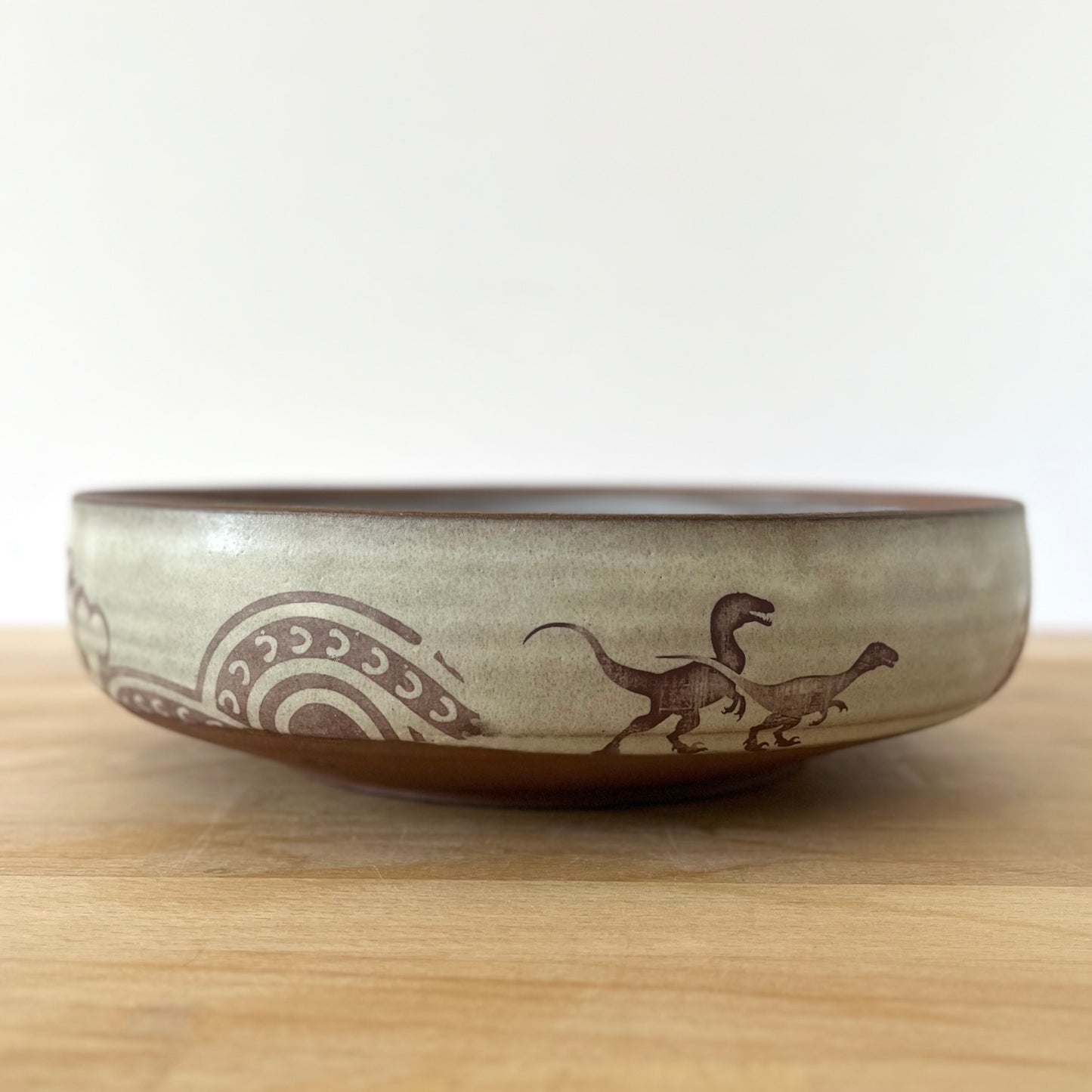 Velociraptor Pack Serving Bowl