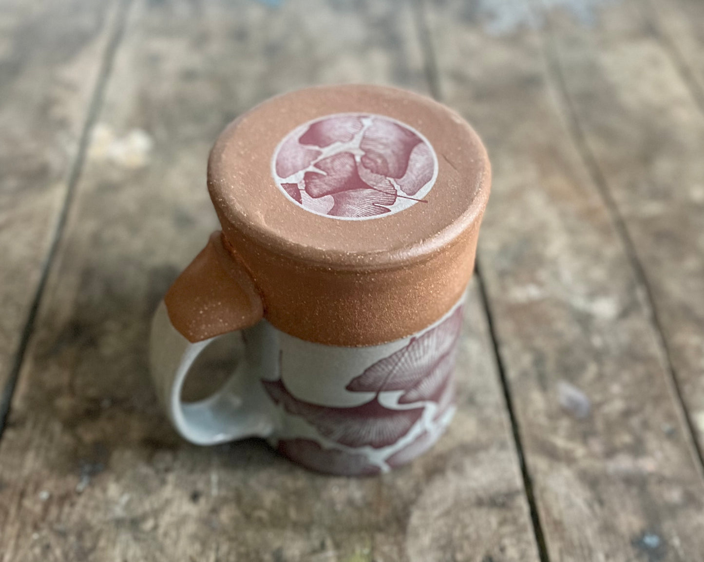 Ginkgo Mug - blue