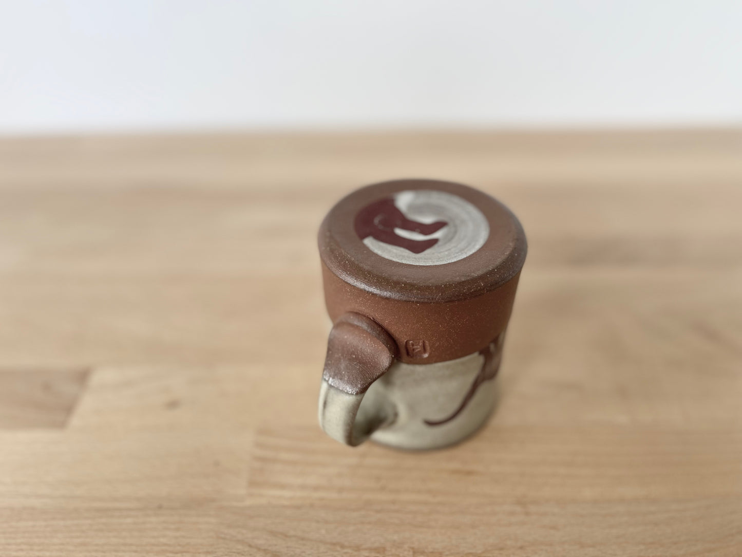 Diplodocus Americano Mug - warm grey matte