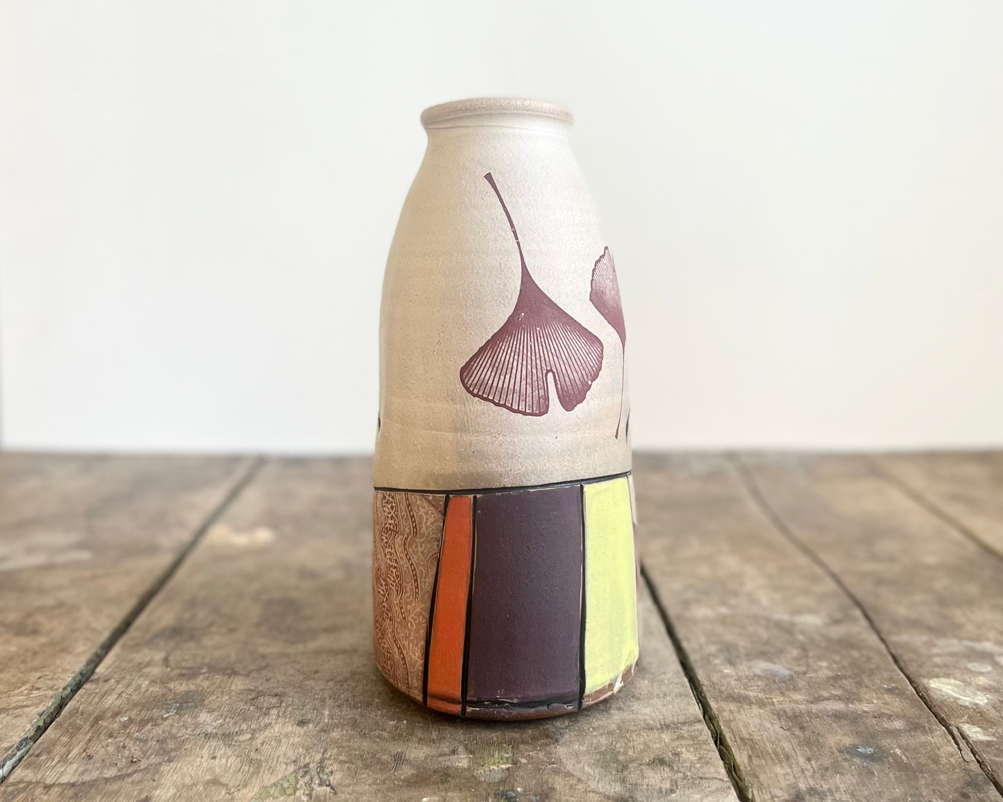 Flattened Collage Vase