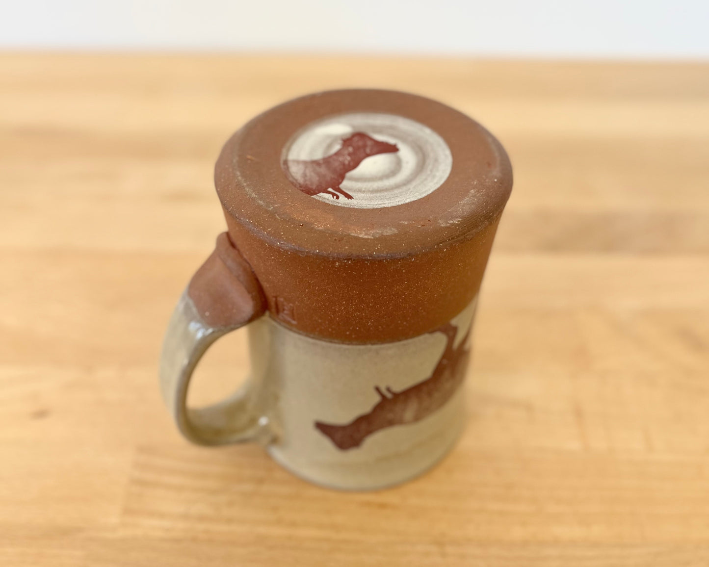 Pachycephalosaurus Mug - yellow