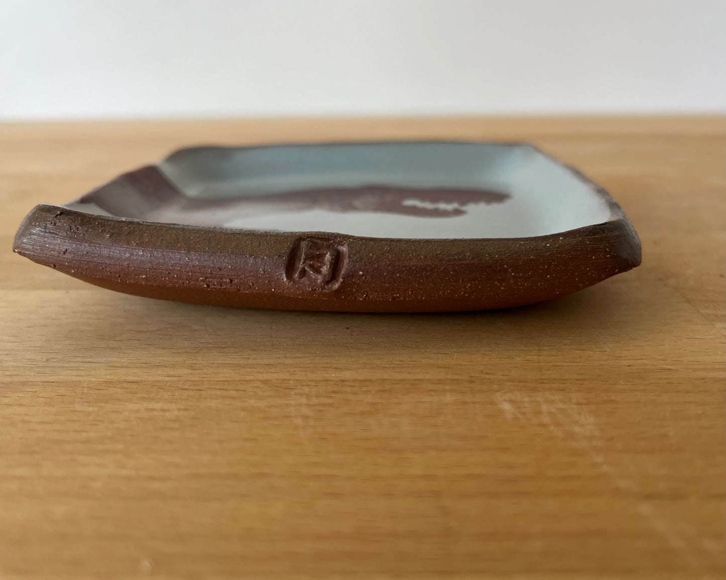 T-Rex Small Squared Dish - blue