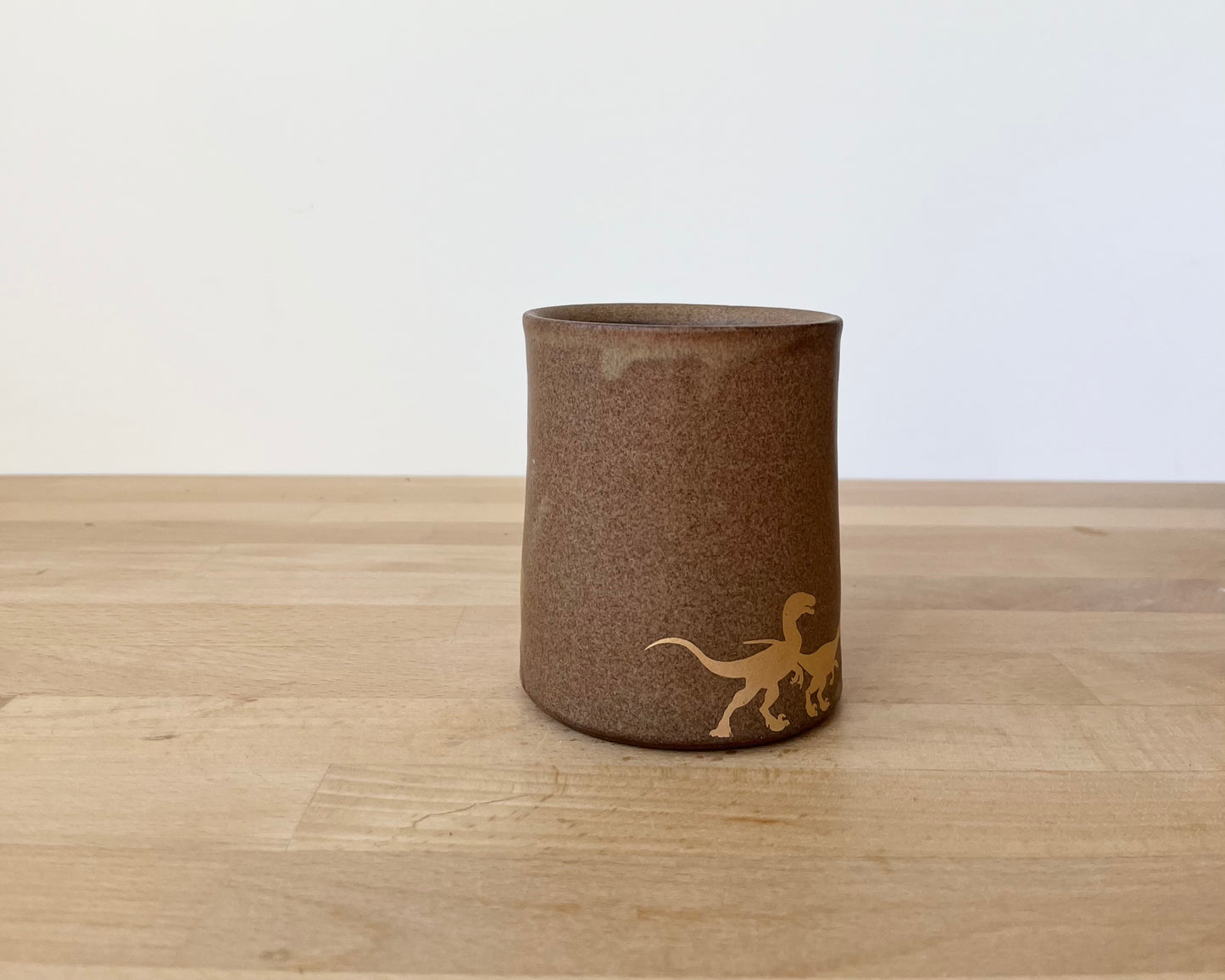 Gold Velociraptor Pack Mug