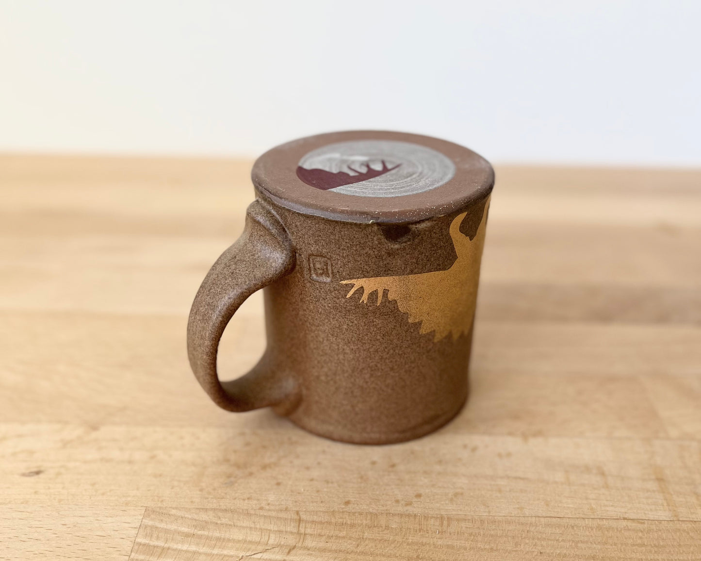 Gold Stegosaurus Mug