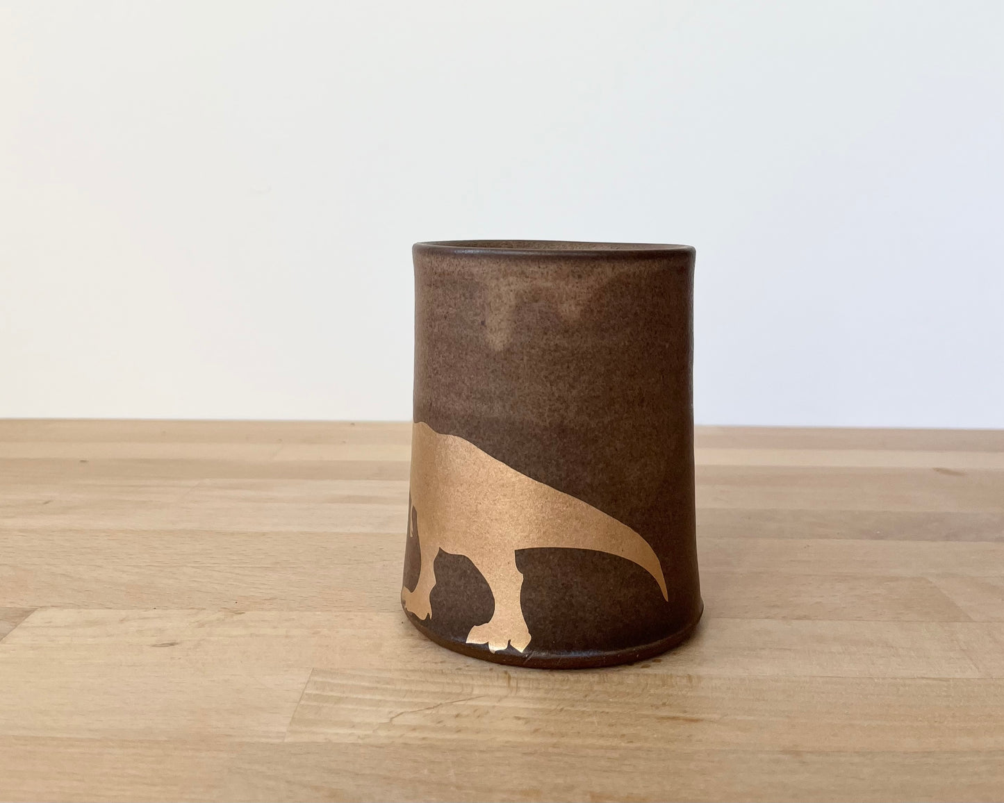 Gold T-Rex Mug
