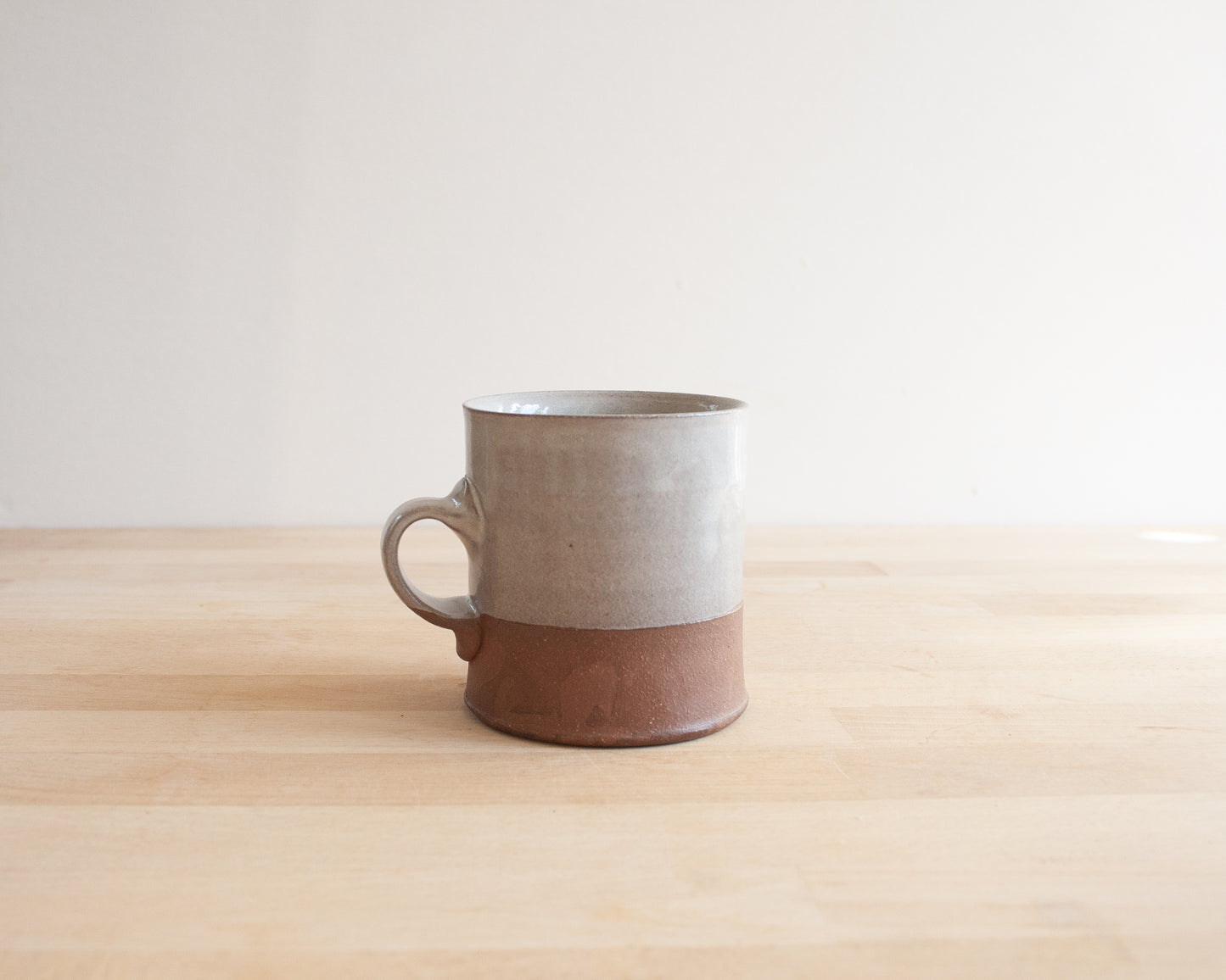Pachycephalosaurus Americano Mug - white
