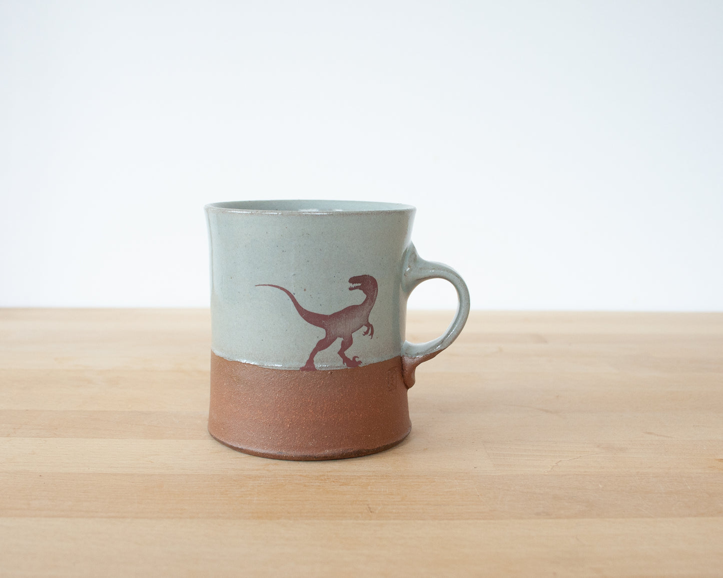 Velociraptor Americano Mug - blue