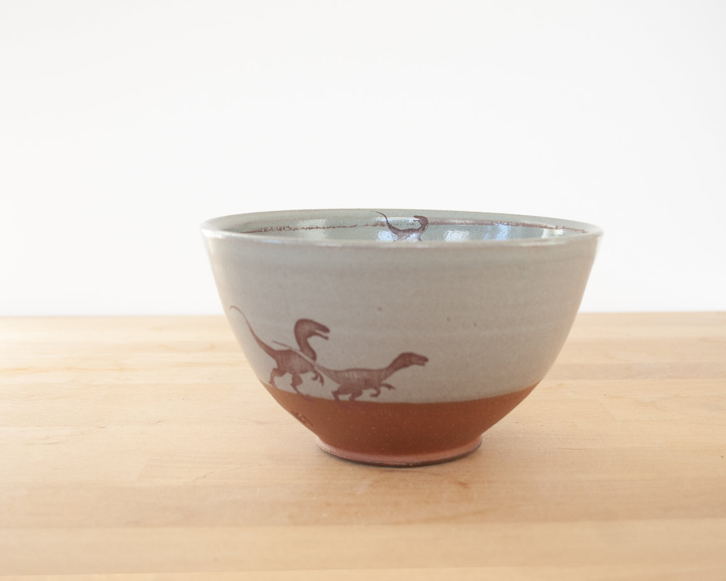 Velociraptor Pack Bowl - blue