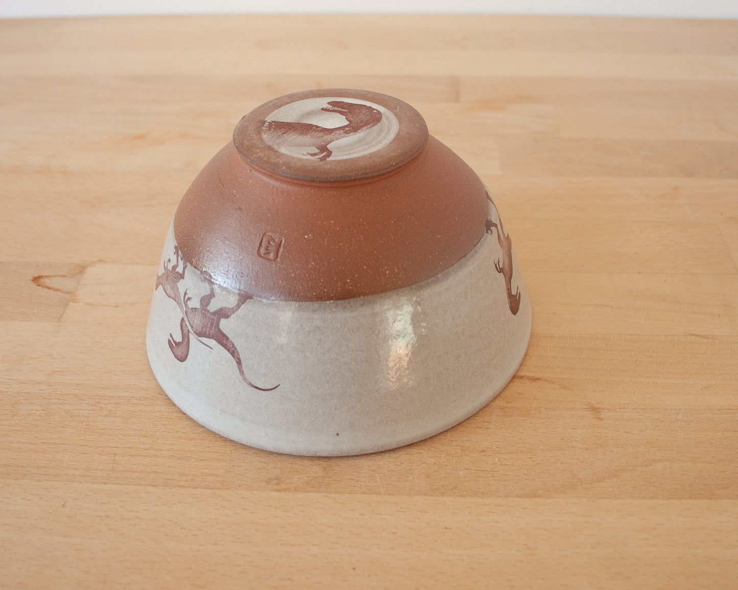 Velociraptor Pack Bowl - white