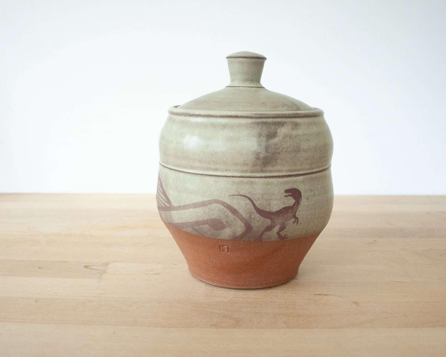 Cookie Jar with Velociraptor