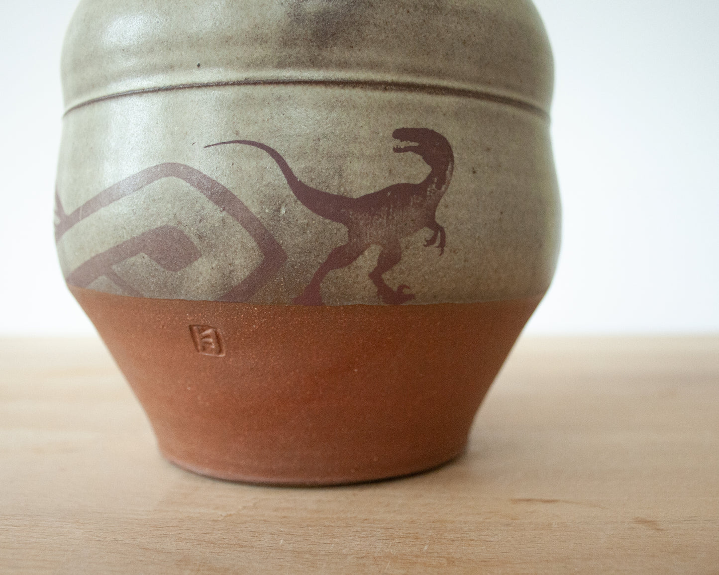 Cookie Jar with Velociraptor