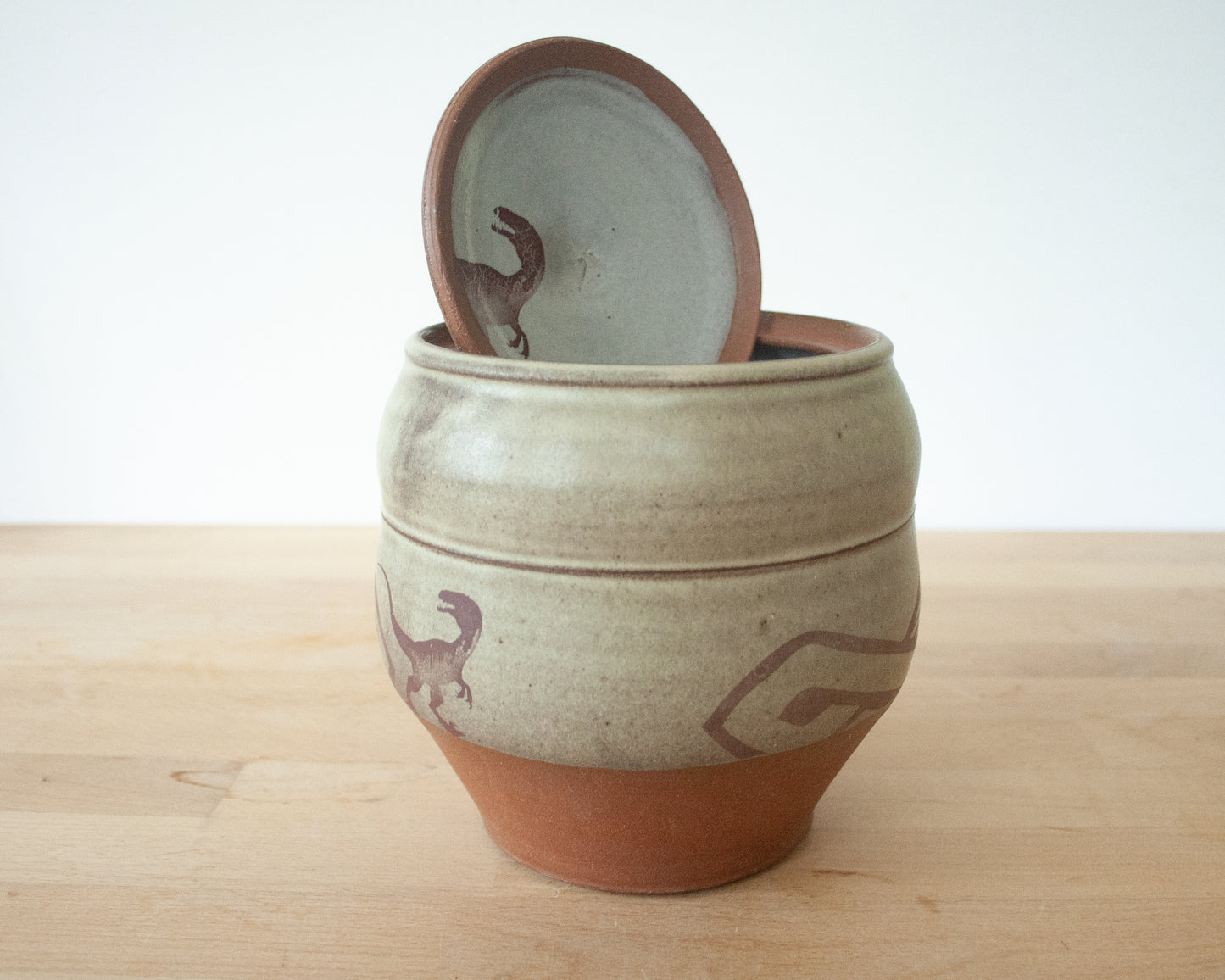 Cookie Jar with Velociraptor