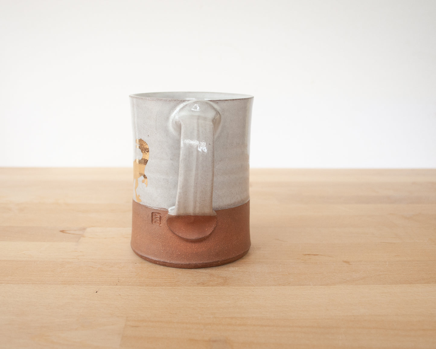 Gold Velociraptor Mug
