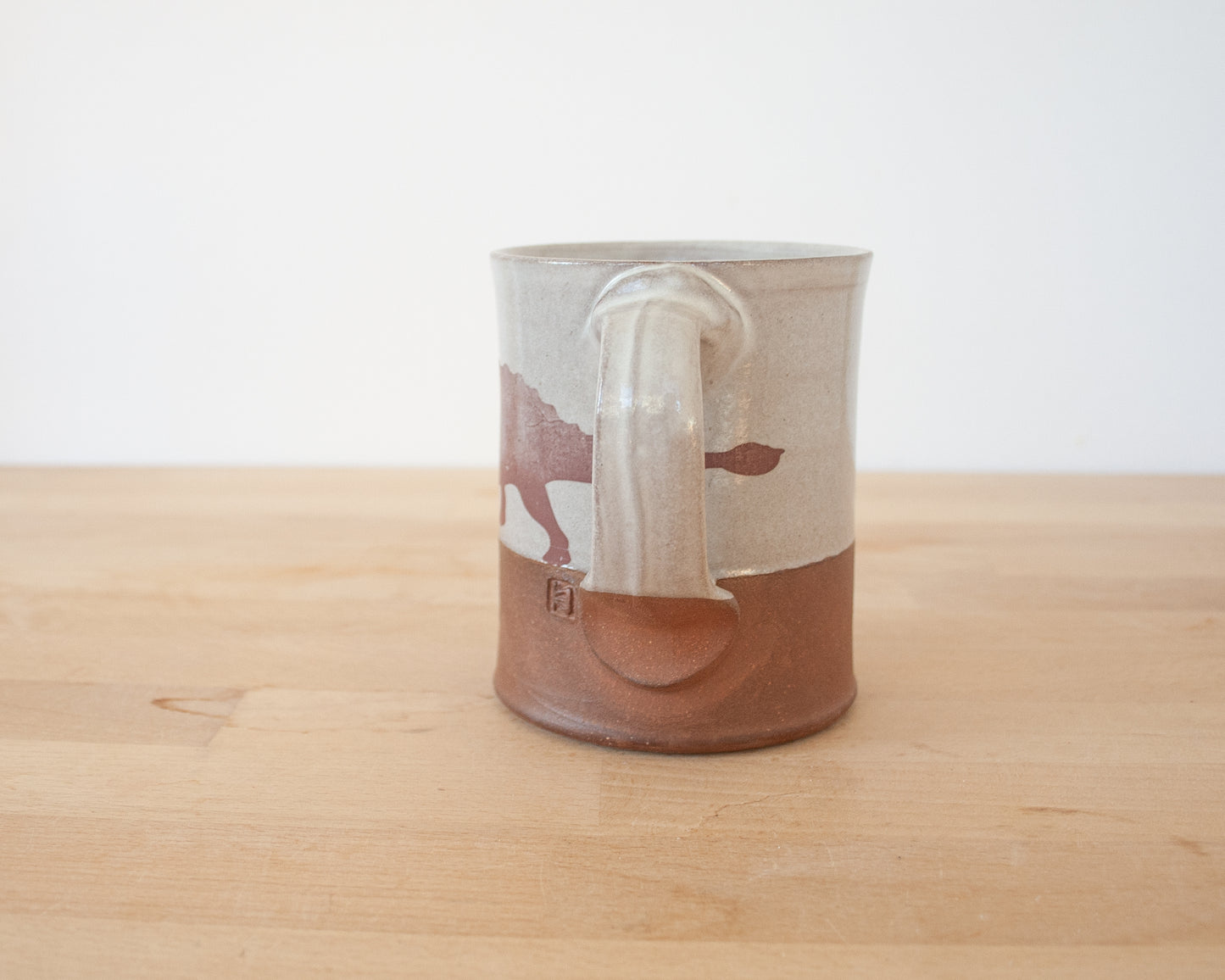 Ankylosaurus Mug - white