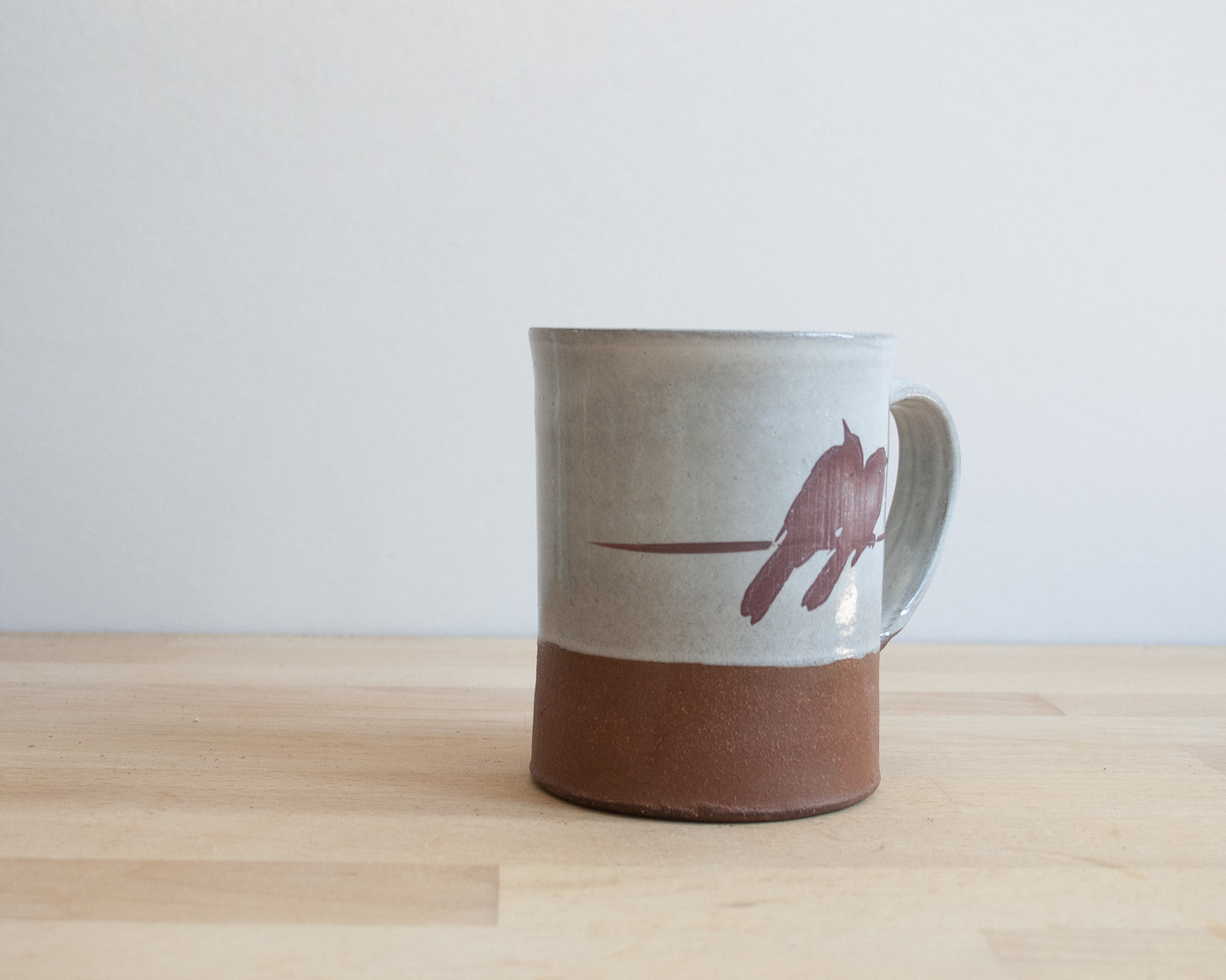 Bird Mug - white