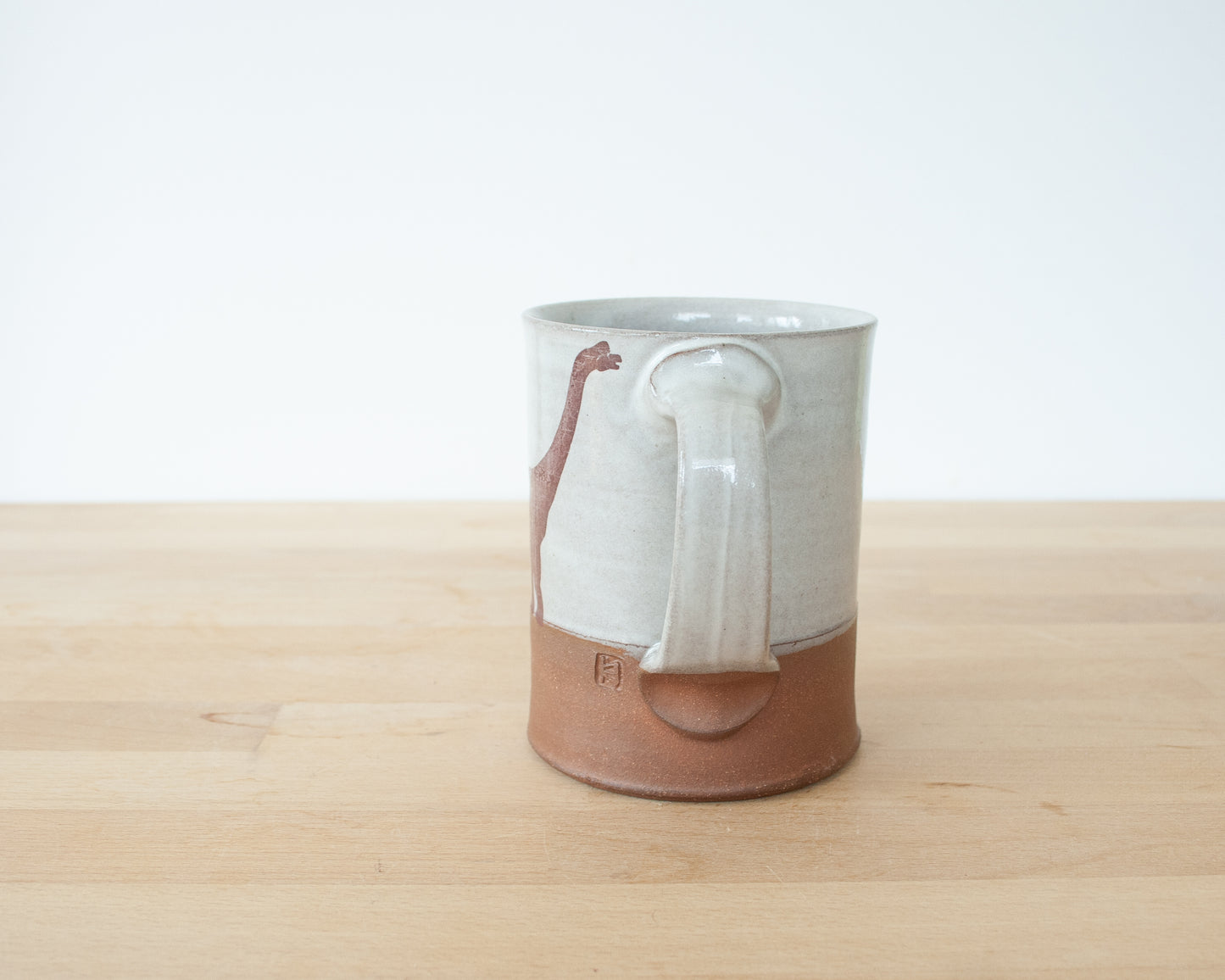 Brachiosaurus Mug - white