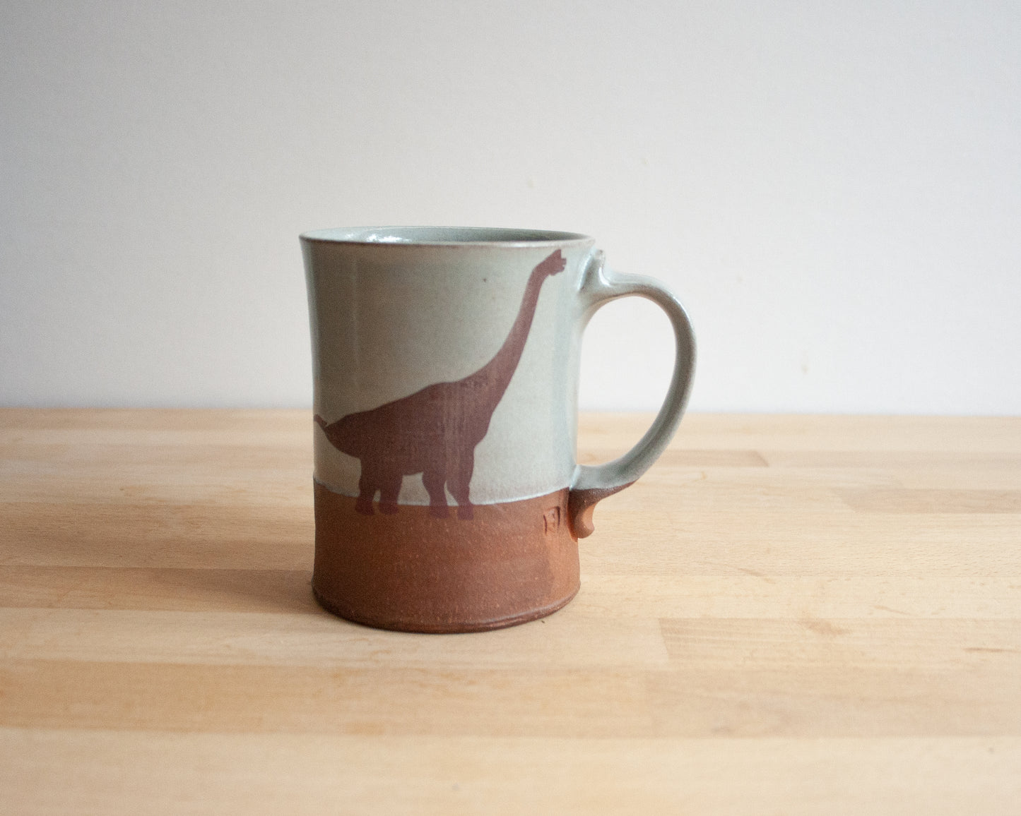 Brachiosaurus Mug - blue