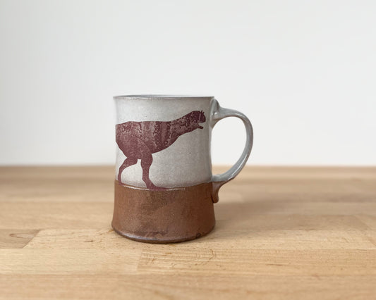 Carnotaurus Mug - white