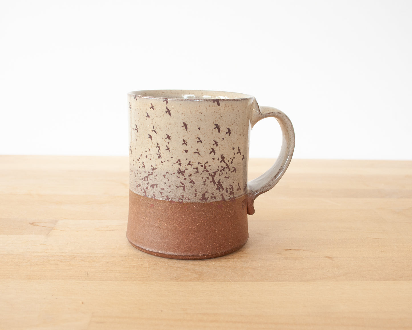 Flock of Birds Mug - yellow