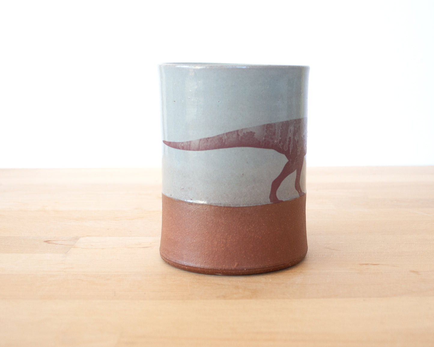 Pachycephalosaurus Mug - blue
