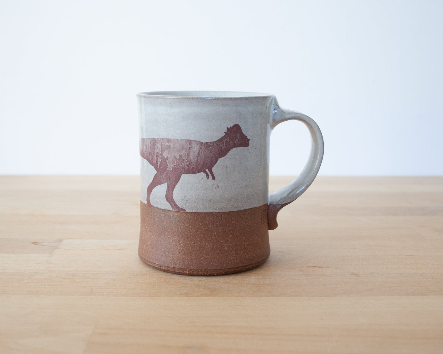 Pachycephalosaurus Mug - white