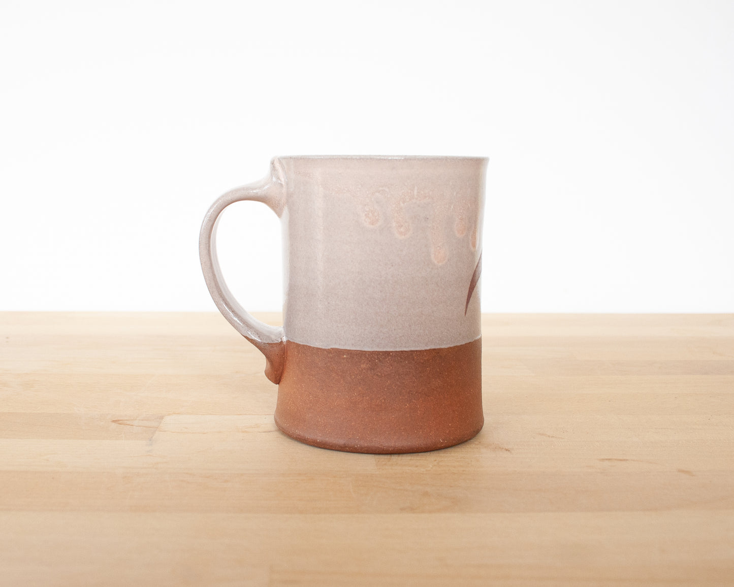 T-Rex Mug - pale pink