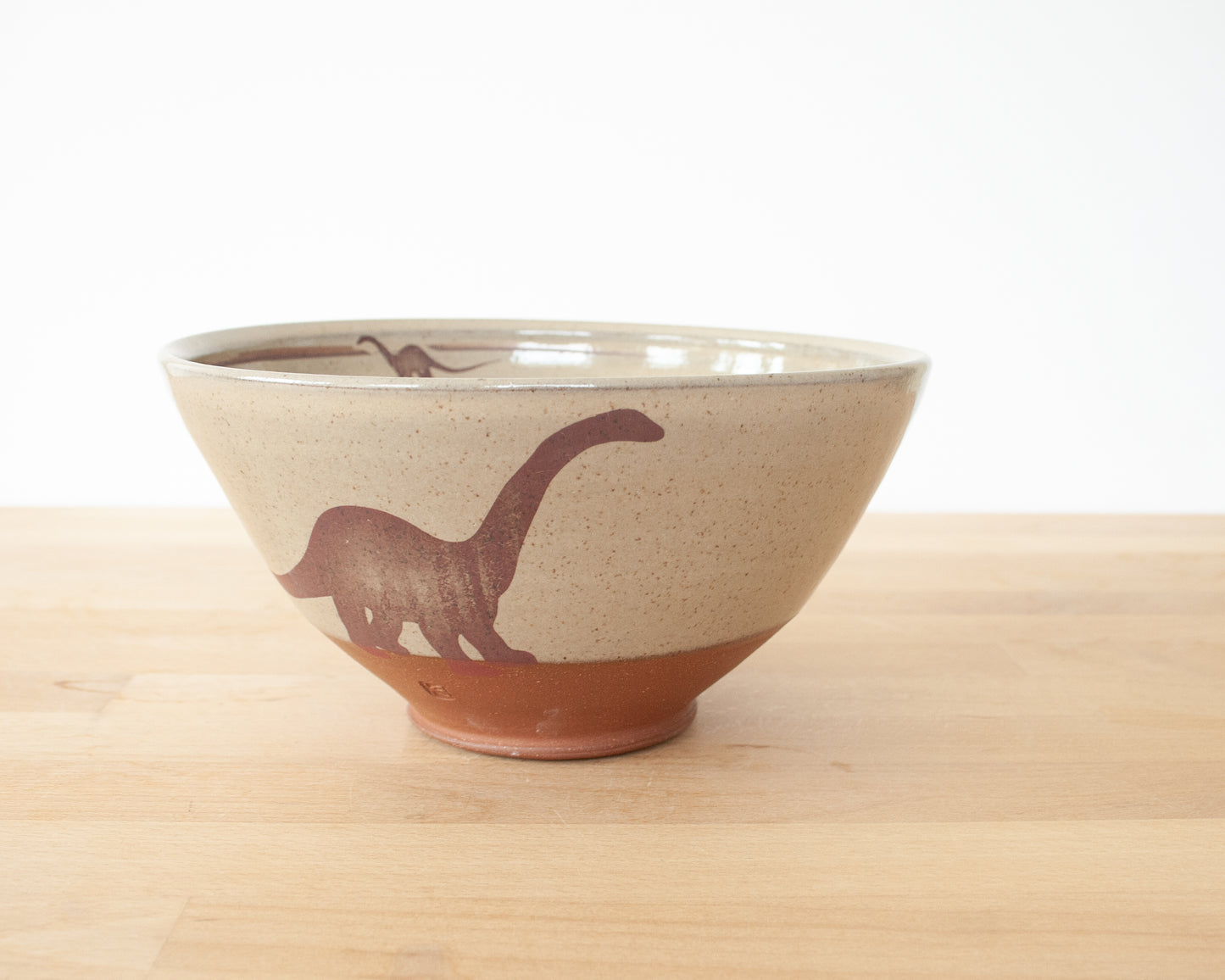 Diplodocus Noodle Bowl - yellow