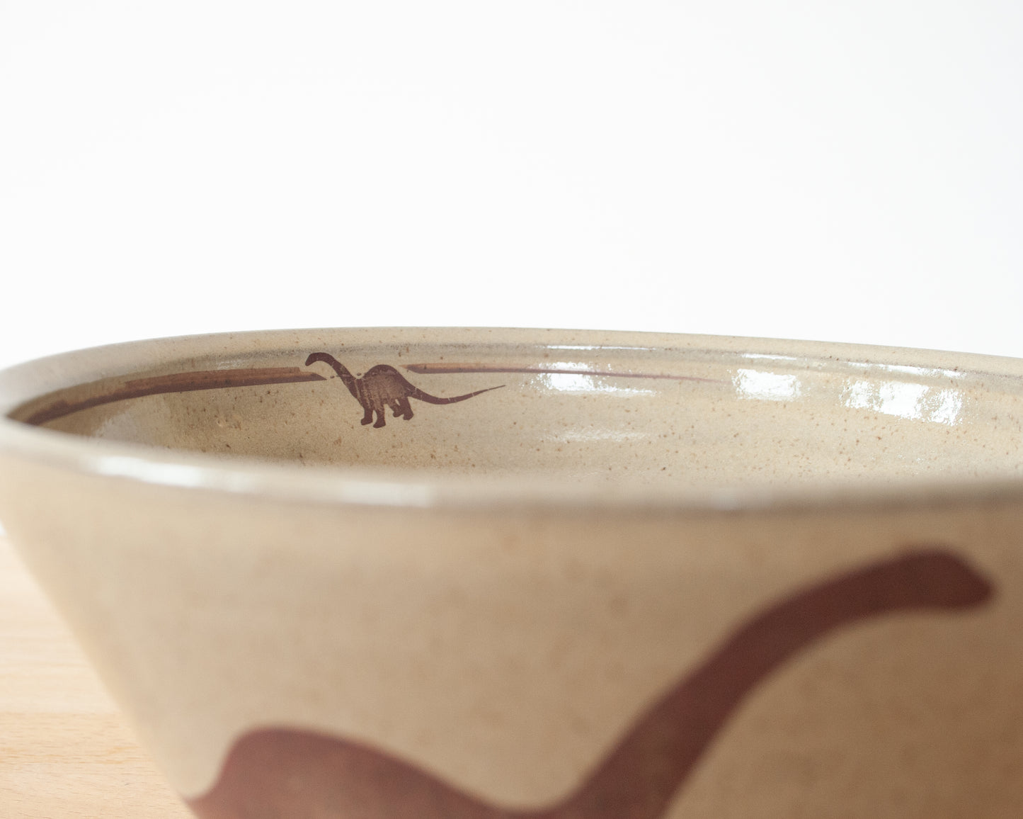 Diplodocus Noodle Bowl - yellow