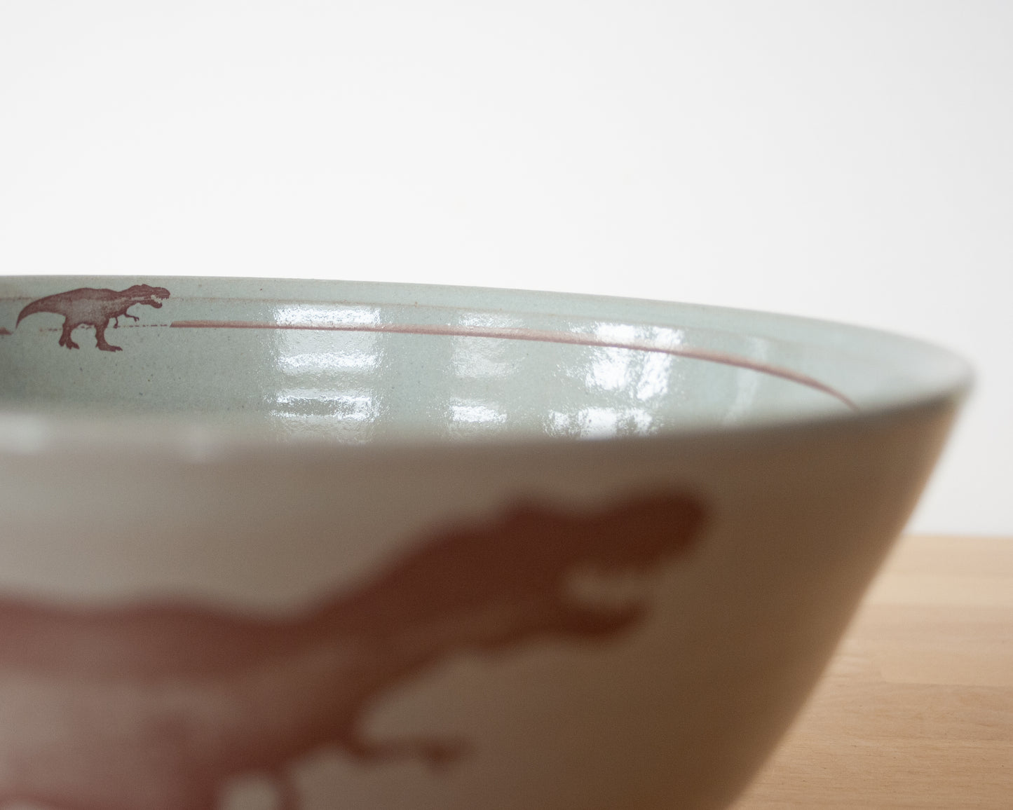 T-Rex Noodle Bowl - blue