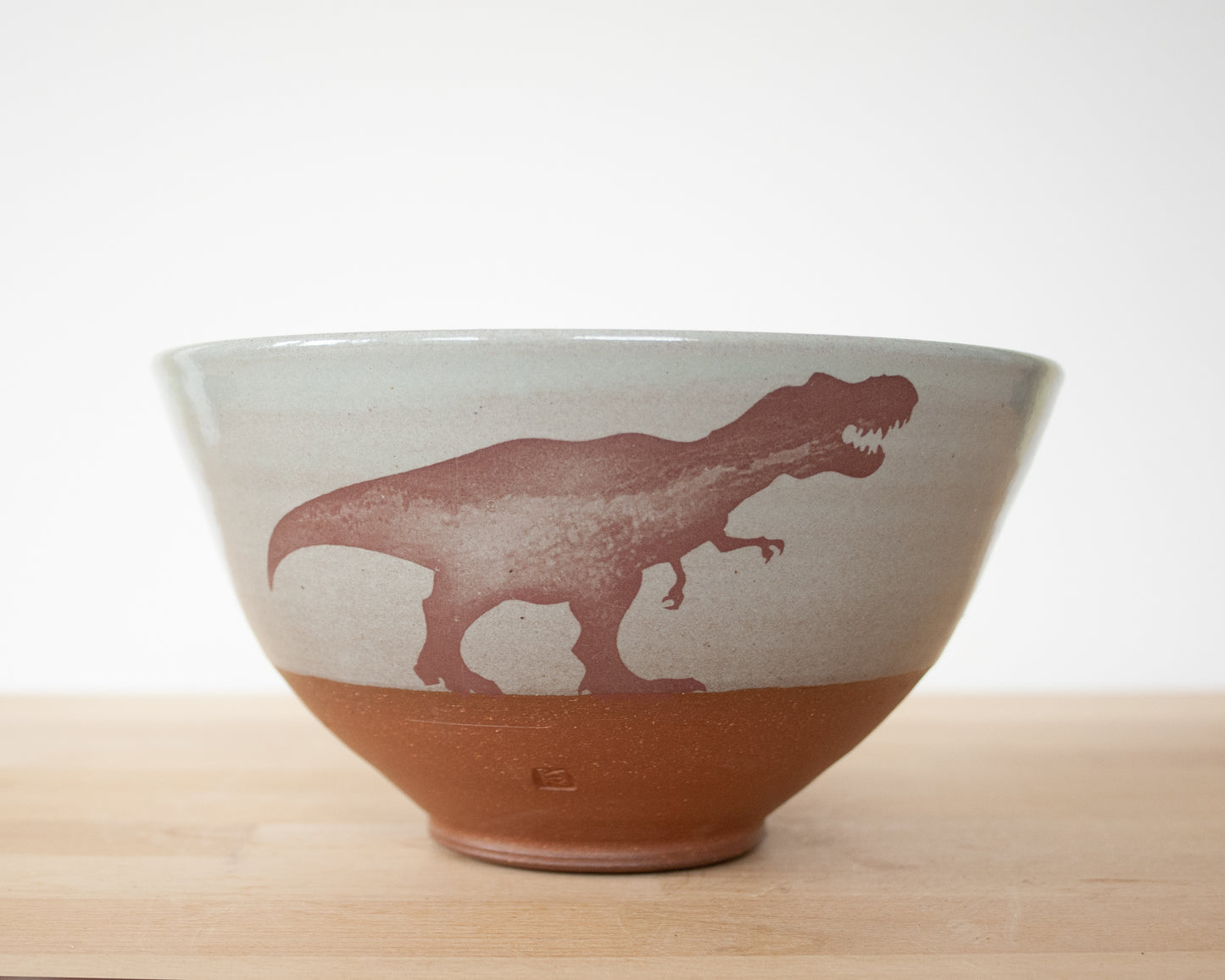 T-Rex Noodle Bowl - blue