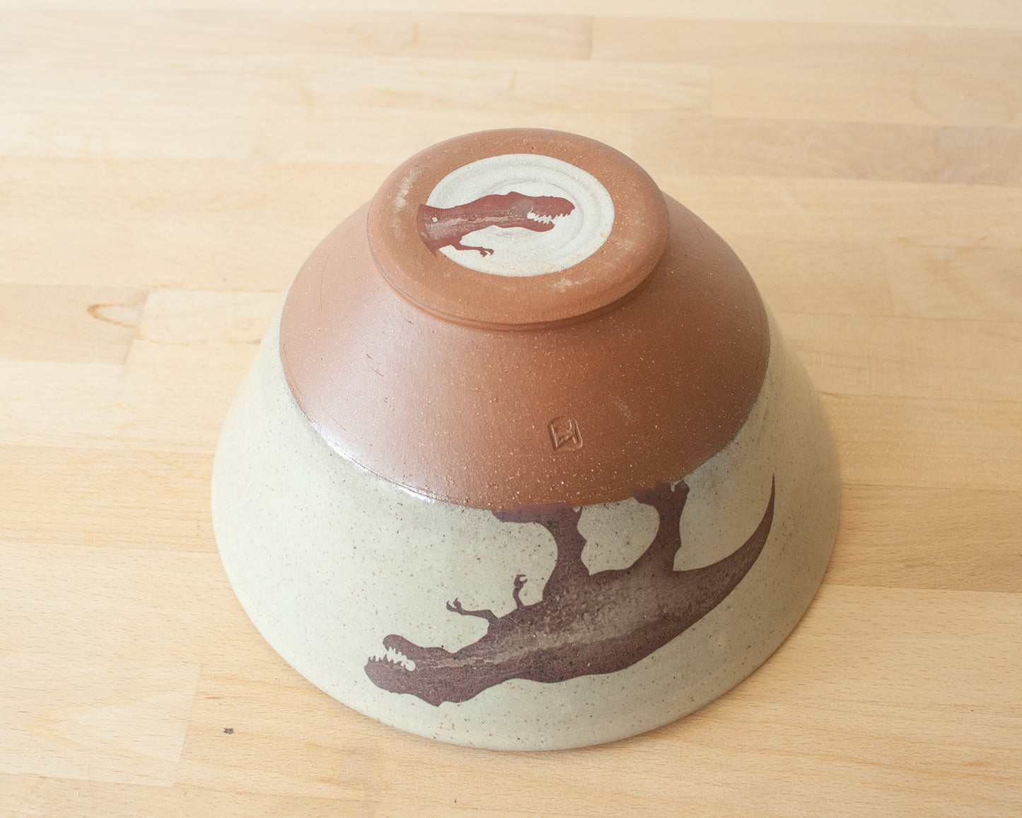 T-Rex Noodle Bowl - yellow