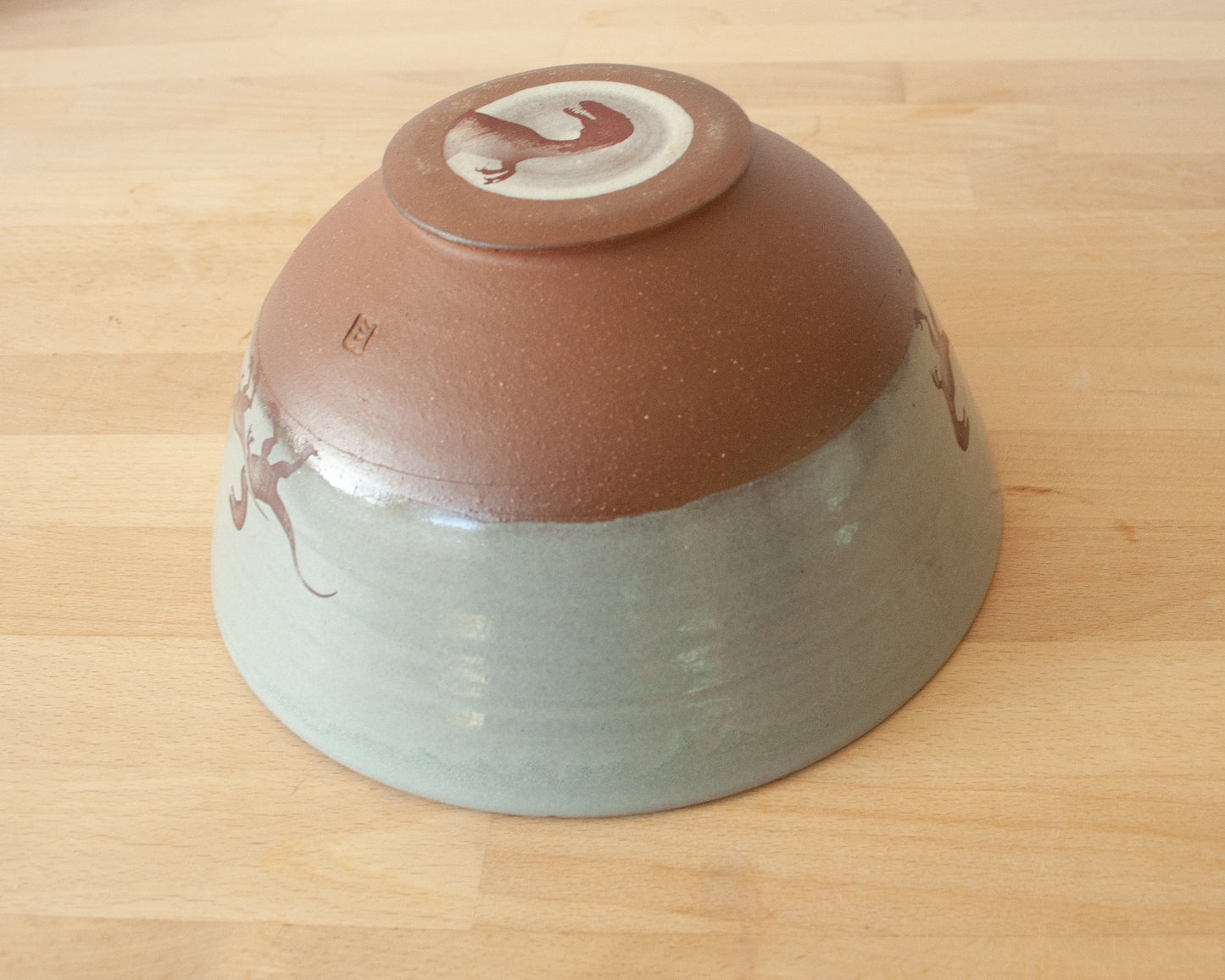 Velociraptor Pack Noodle Bowl - blue