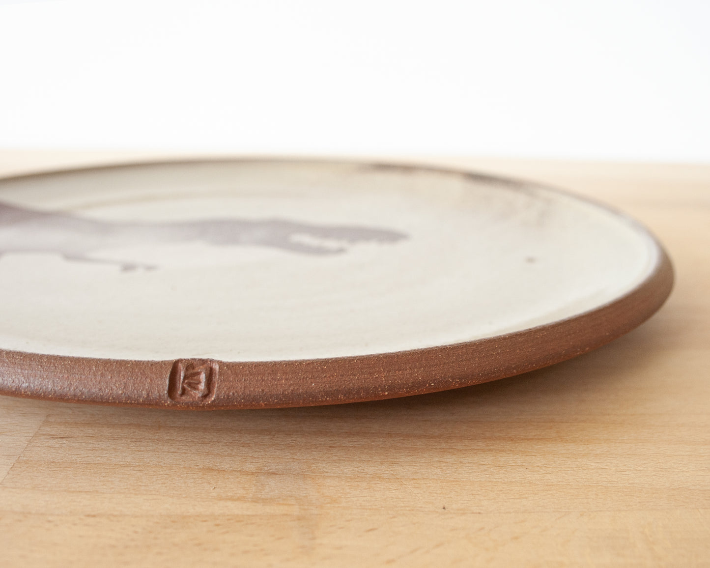 T-Rex Dinner Plate - yellow