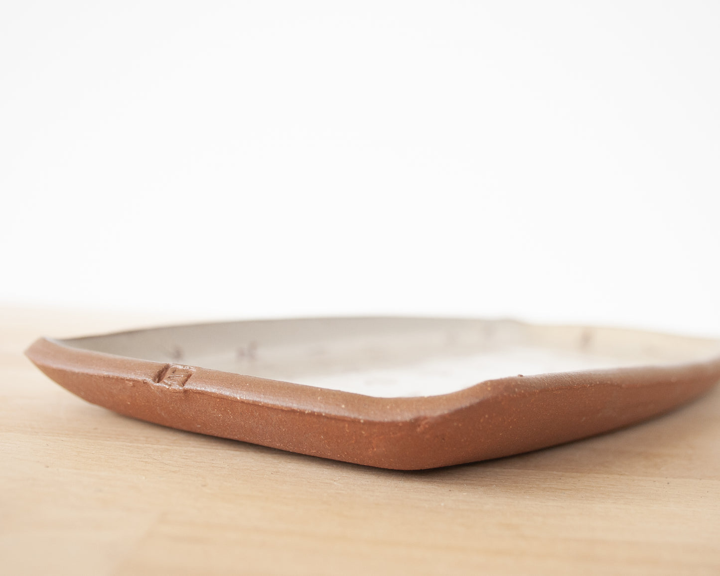 Dino Pattern medium Rectangle Plate - yellow