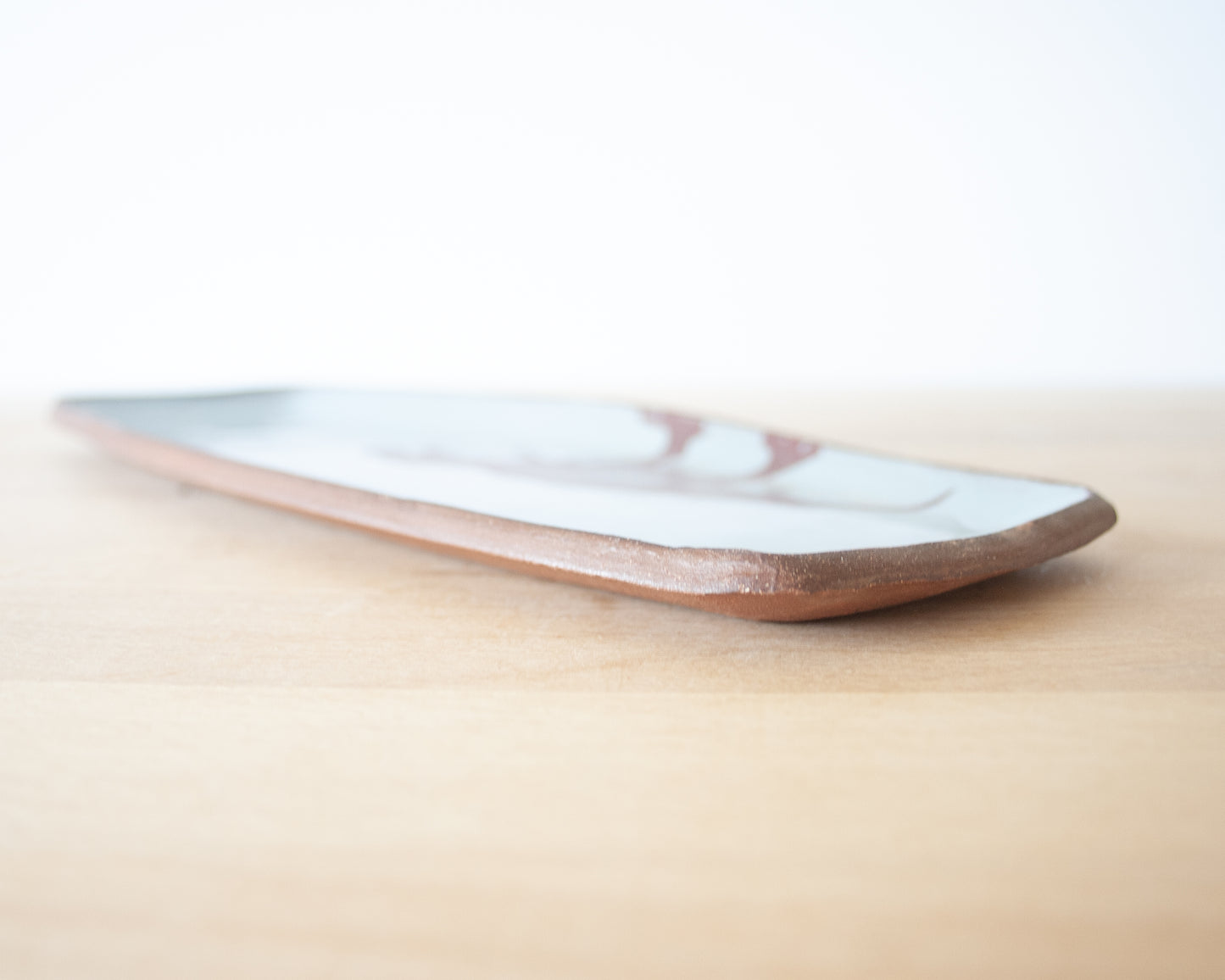 T-Rex small Rectangle Plate - blue