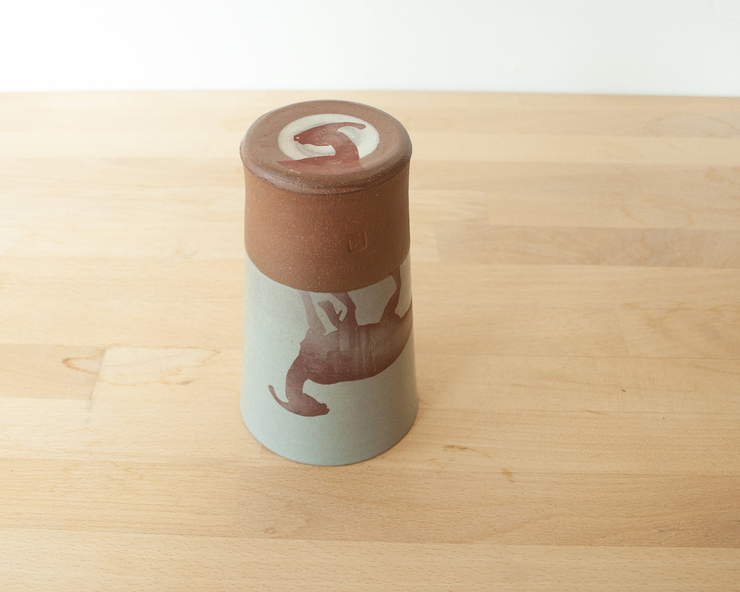Parasaurolophus Tumbler - blue