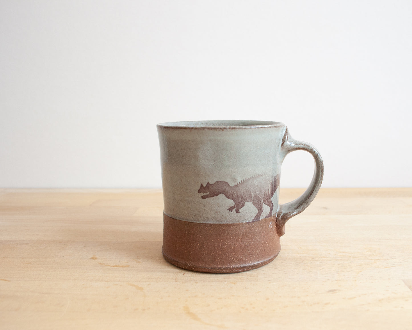 Ceratosaurus Americano Mug - blue